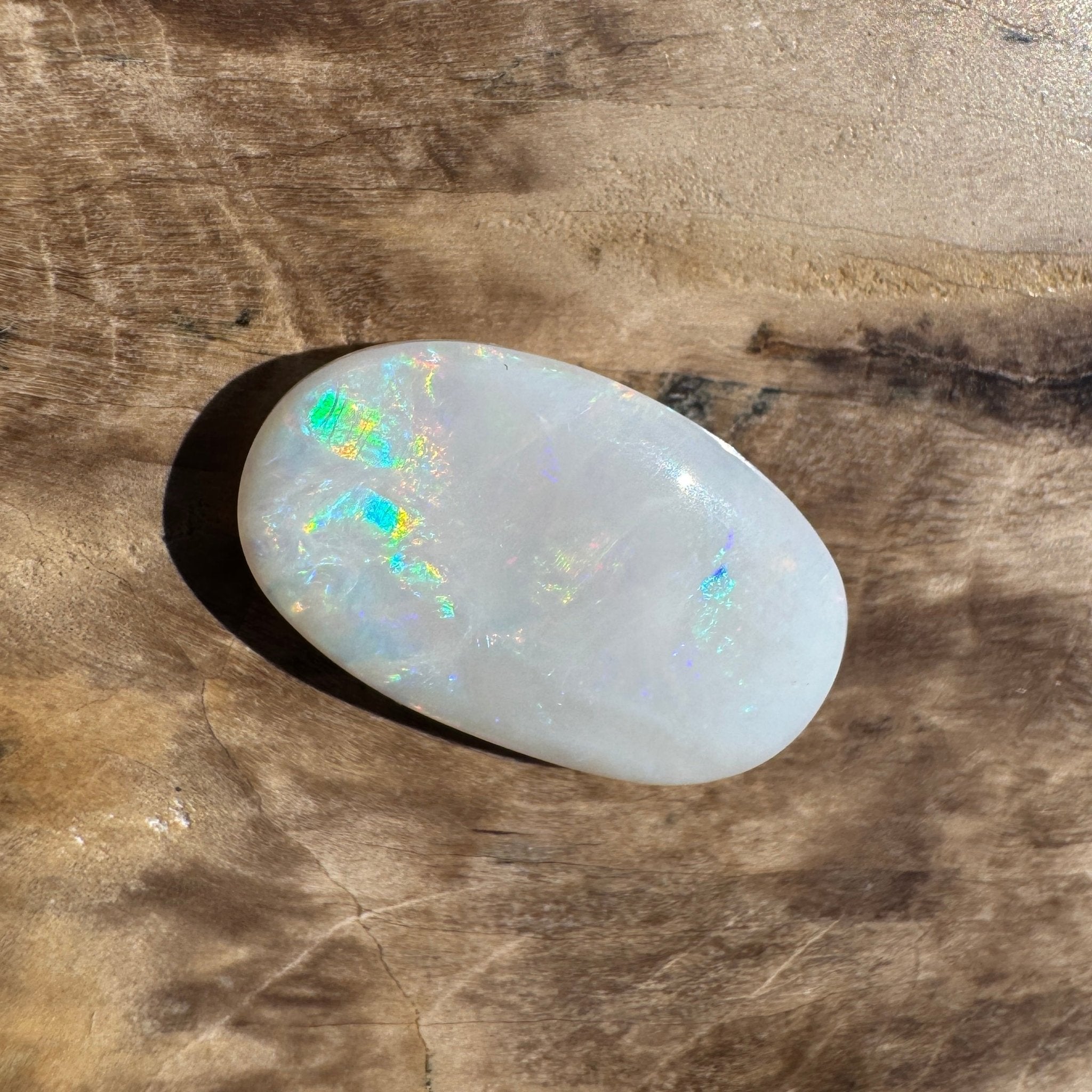 5.0ct Hand - cut Solid Coober Pedy Opal
