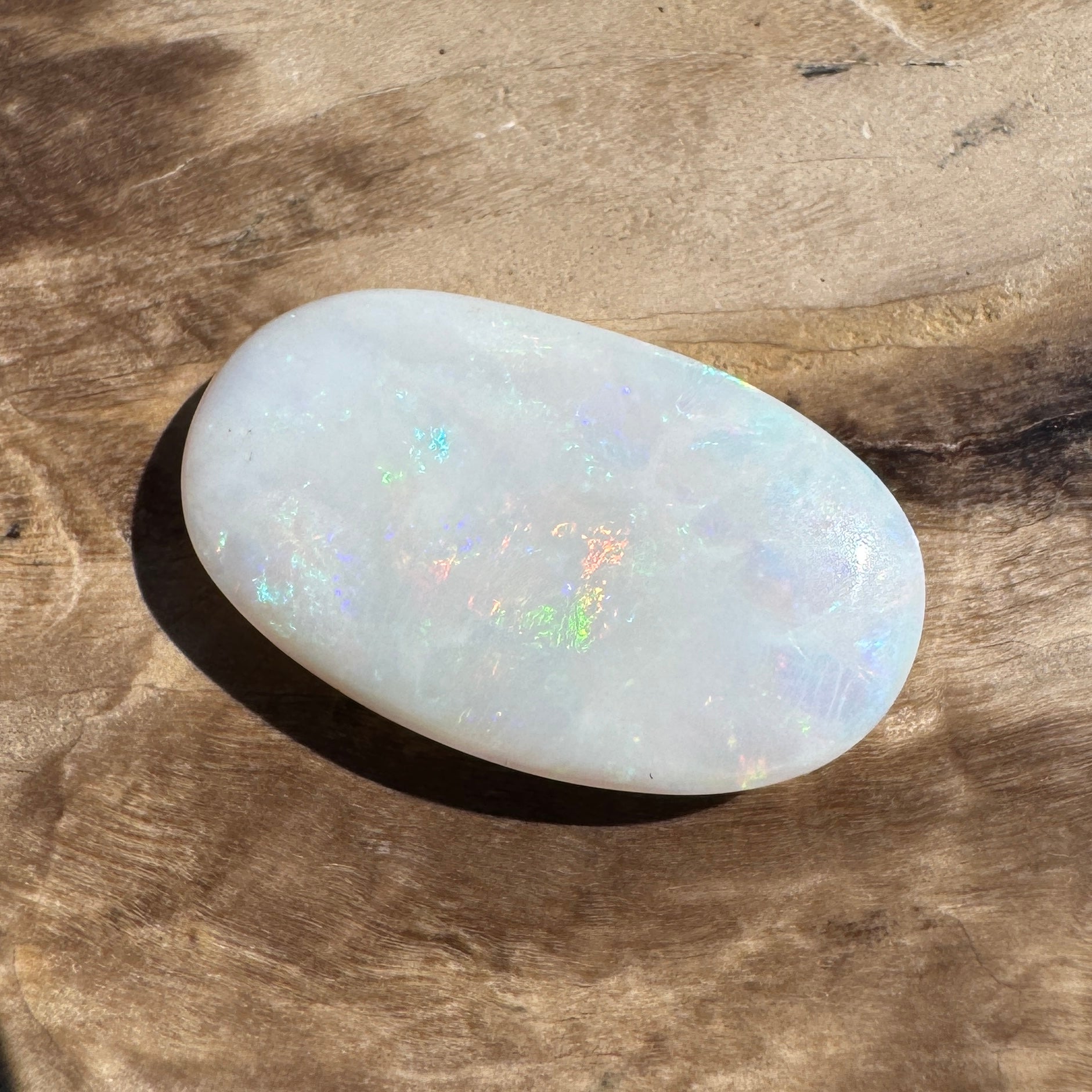 5.0ct Hand - cut Solid Coober Pedy Opal