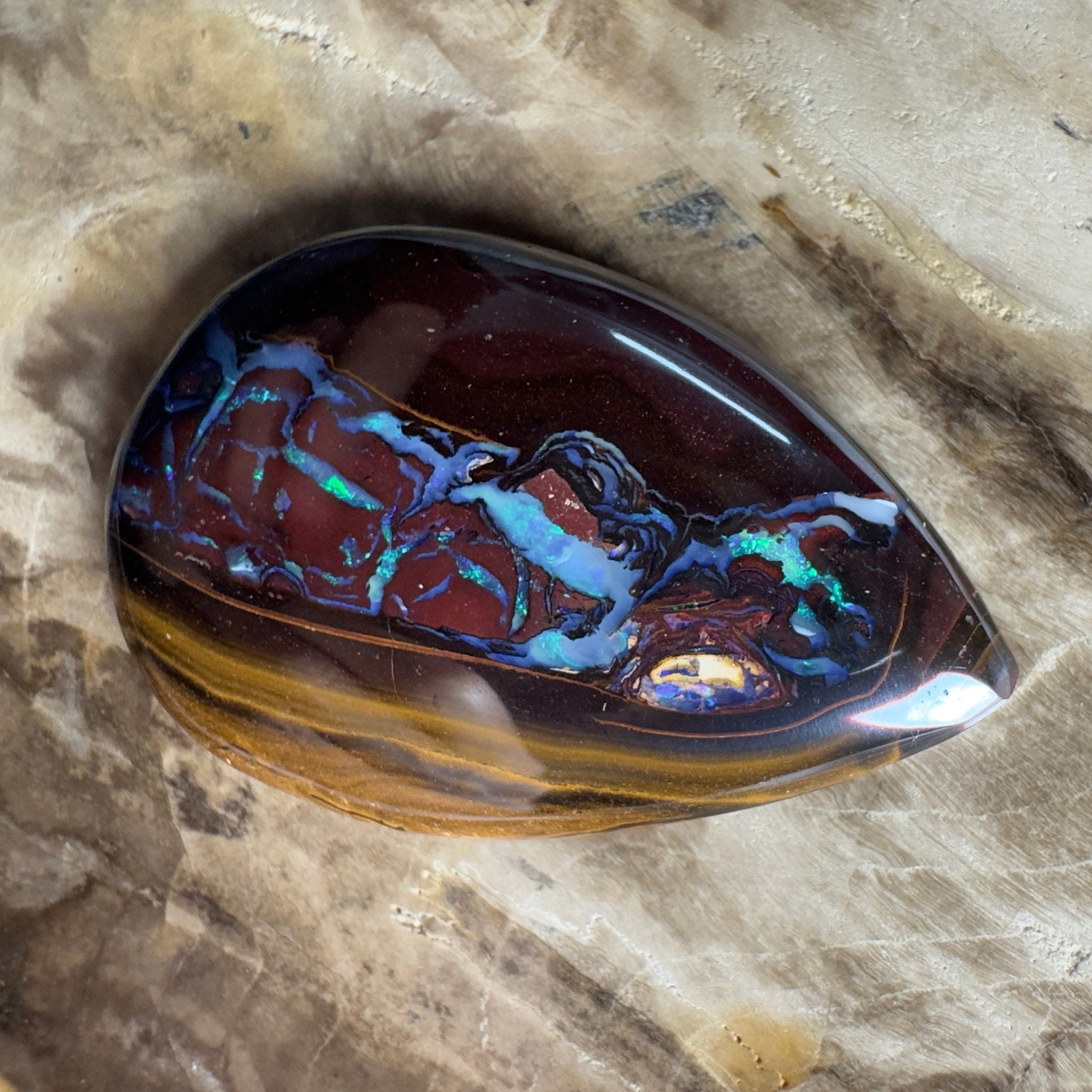 54.3ct Solid Queensland Boulder Opal