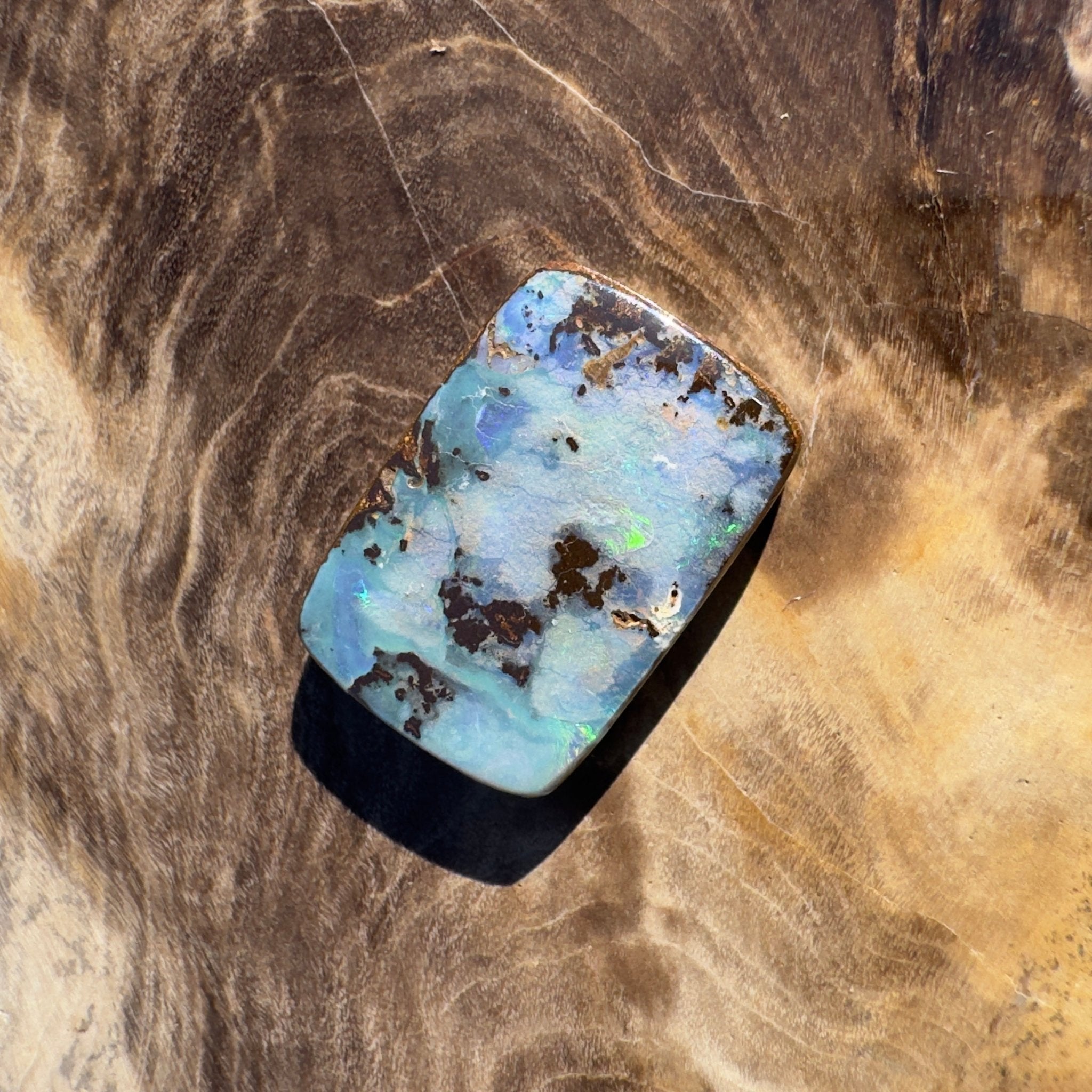 5.4ct Queensland Boulder Opal | Solid Australian Opal | Hand-Cut