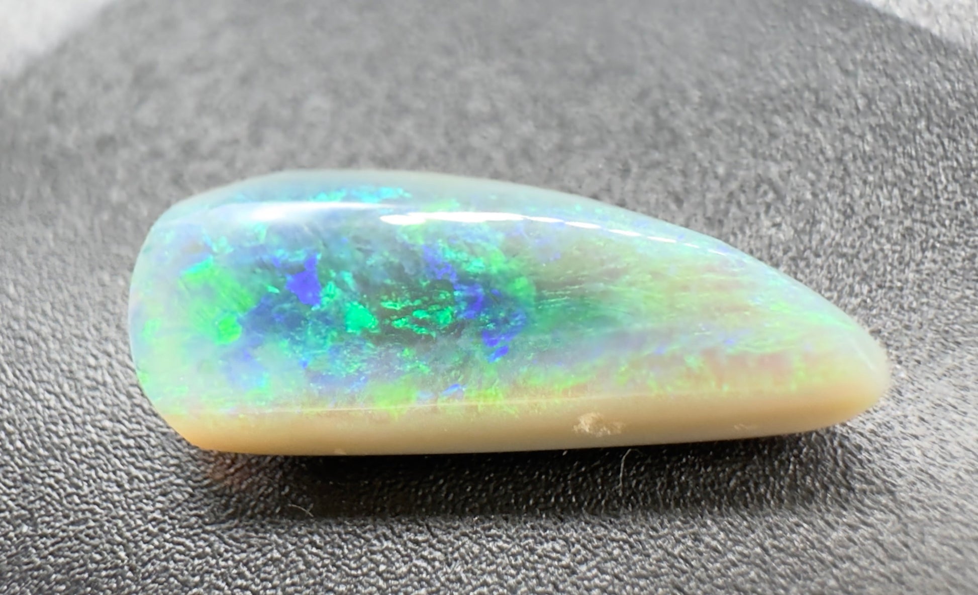 Australian Lightning Ridge Semi-Black Opal 2.1carat Solid Hand Cut Luxury - Iona Opal Australia