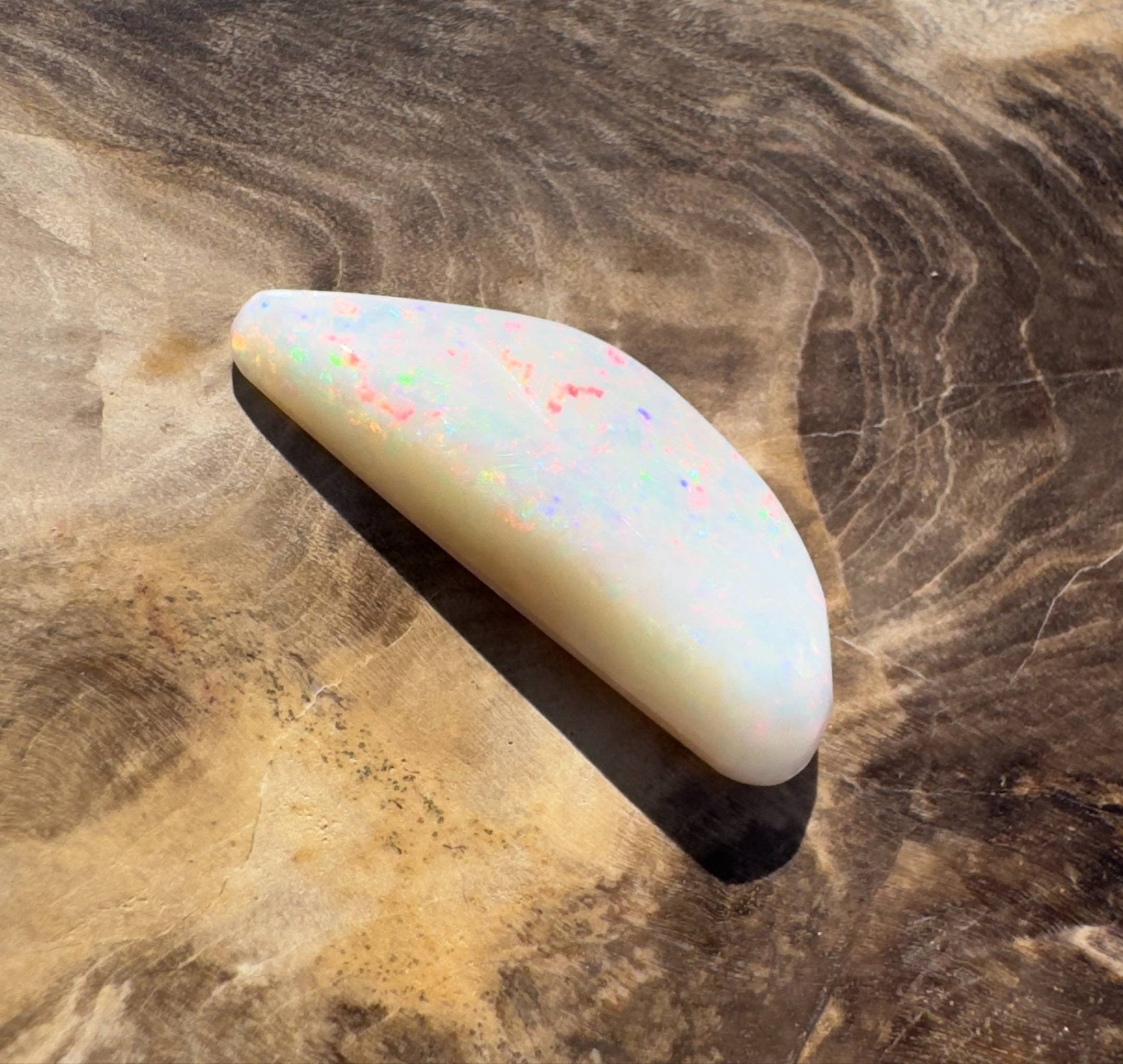 5.5ct Hand - cut Solid Australian Coober Pedy Opal