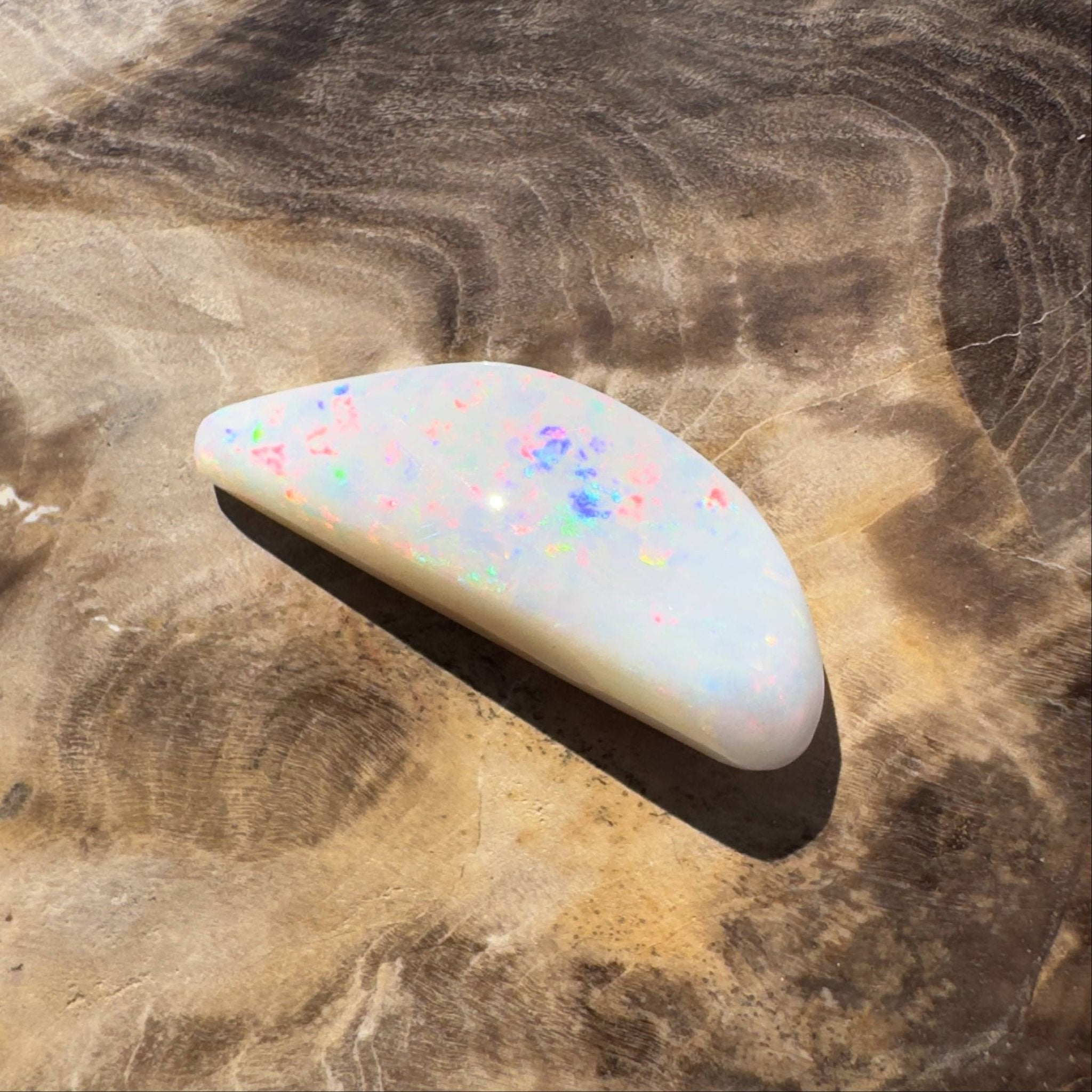 5.5ct Hand - cut Solid Australian Coober Pedy Opal