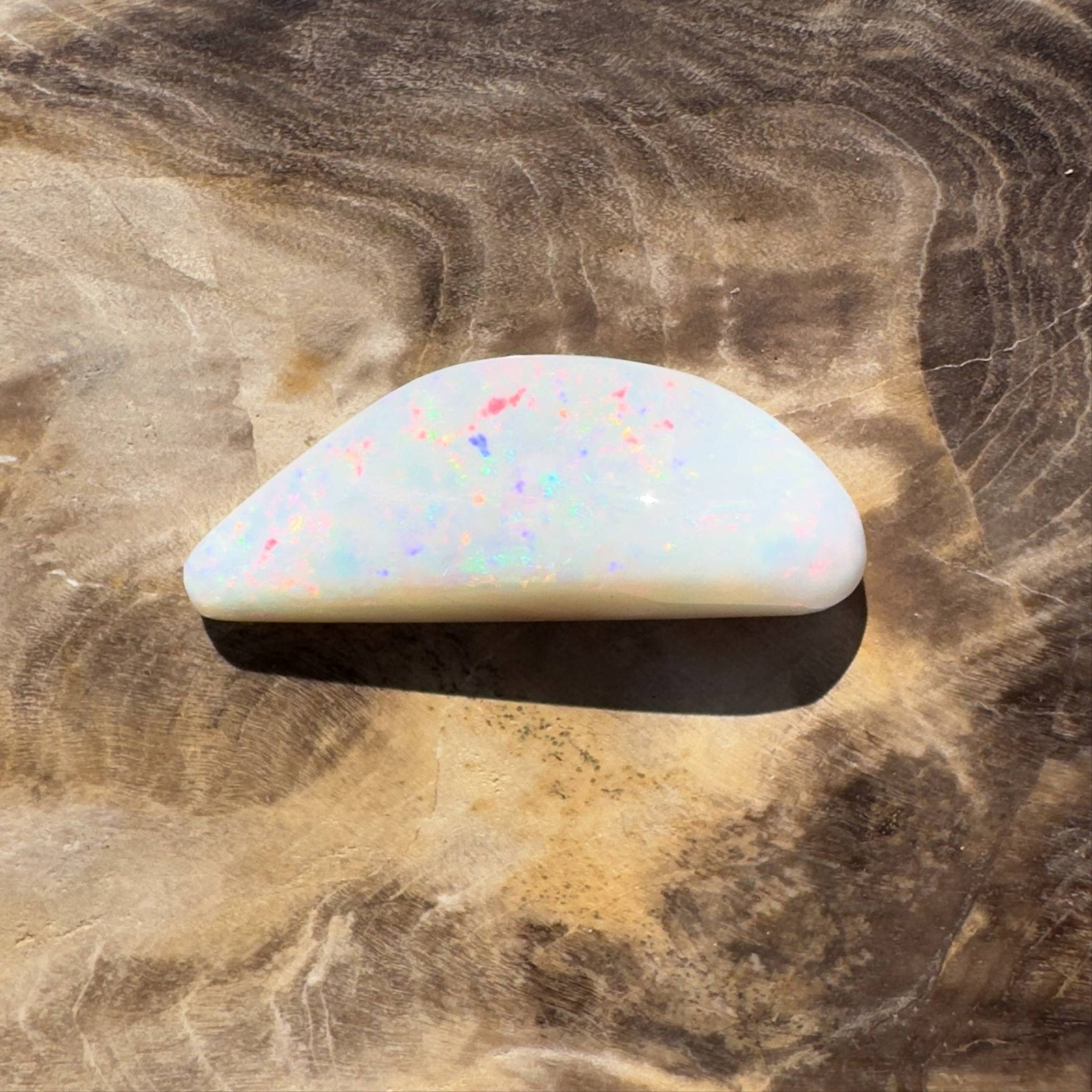 5.5ct Hand - cut Solid Australian Coober Pedy Opal
