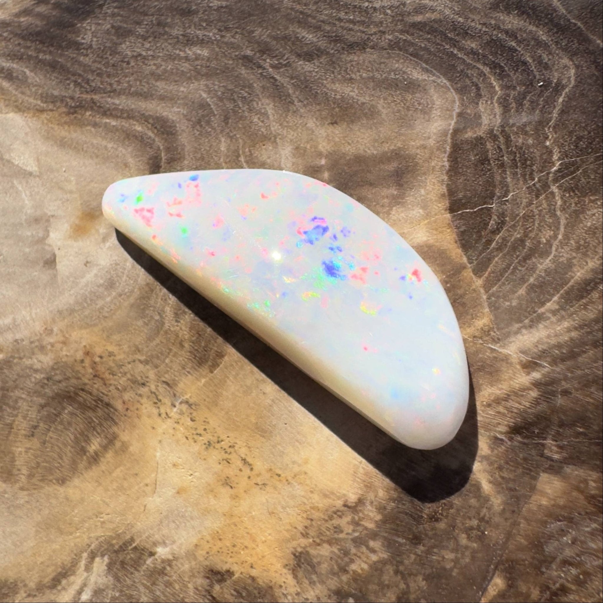 5.5ct Hand - cut Solid Australian Coober Pedy Opal