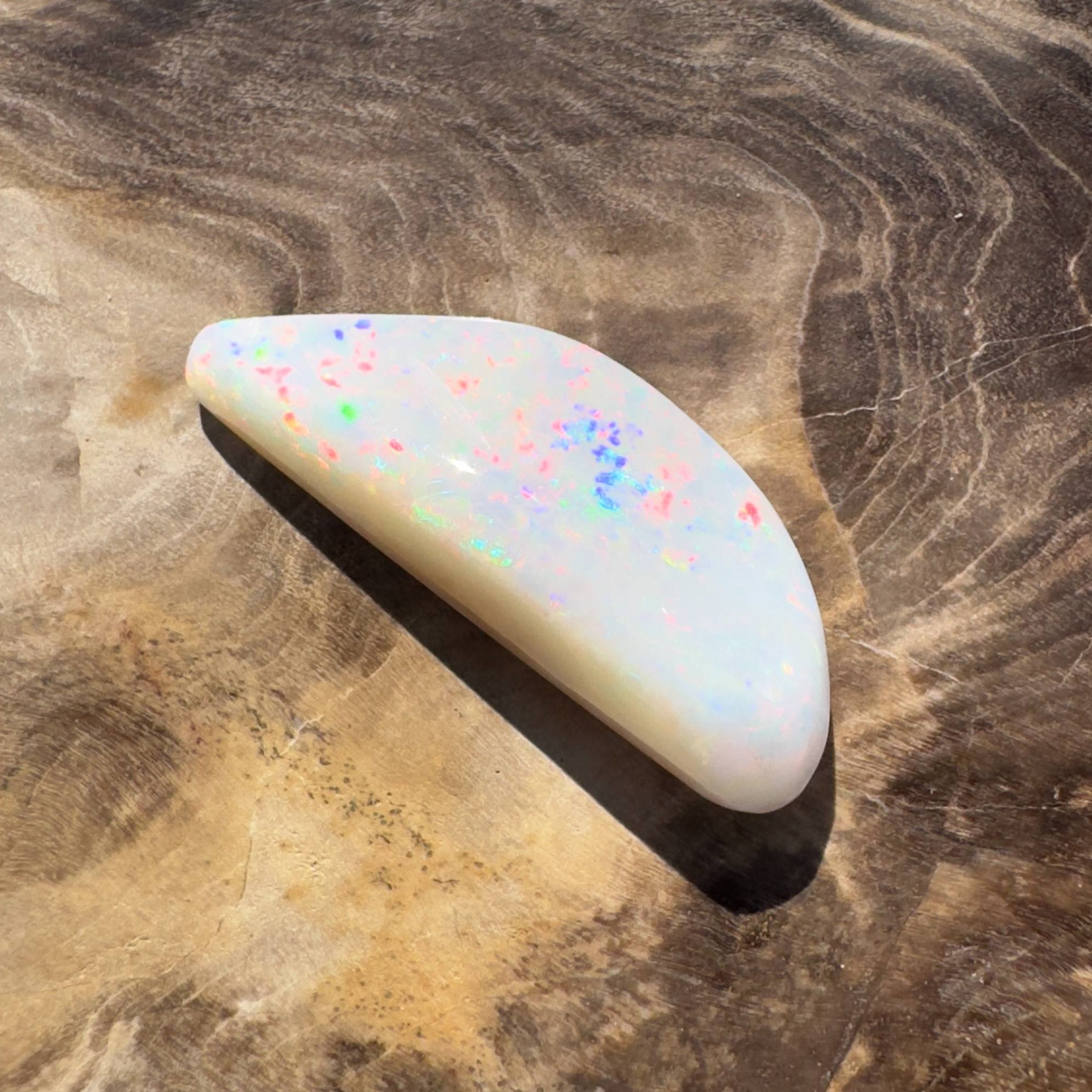 5.5ct Hand - cut Solid Australian Coober Pedy Opal
