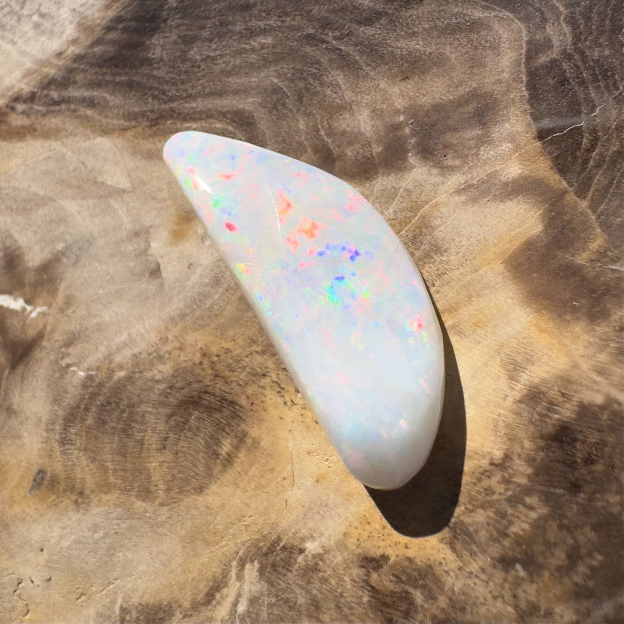 5.5ct Hand - cut Solid Australian Coober Pedy Opal