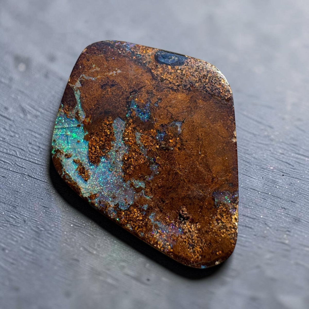 56ct Queensland Boulder Opal | Solid Australian Opal | Hand-Cut
