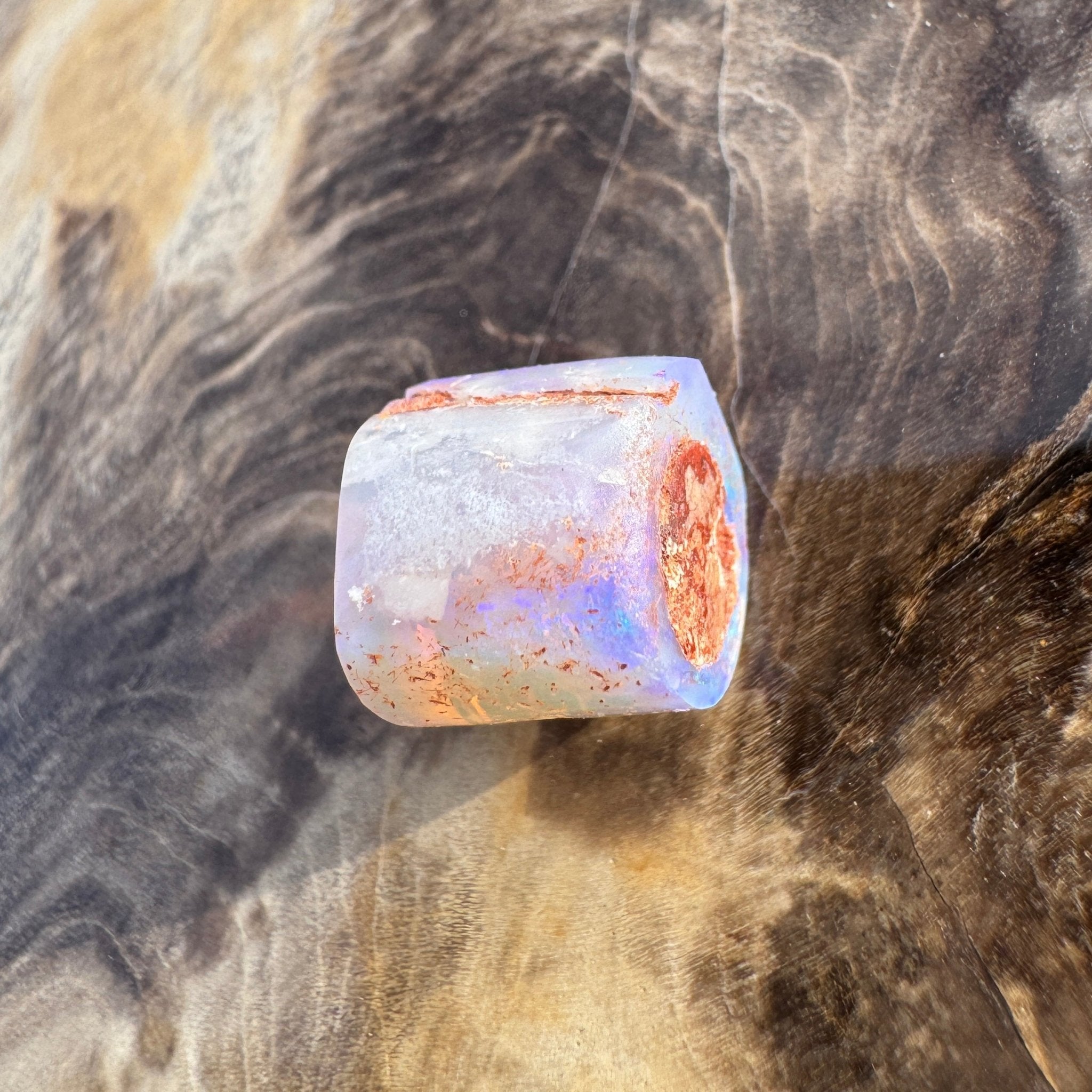 5.8ct Coober Pedy Belemnite Opal | Solid Australian Opal | Hand-Cut