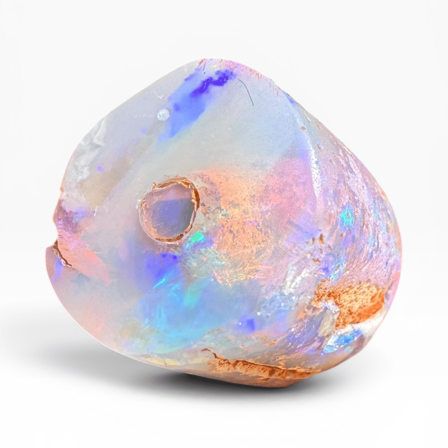 5.8ct Coober Pedy Belemnite Opal | Solid Australian Opal | Hand-Cut