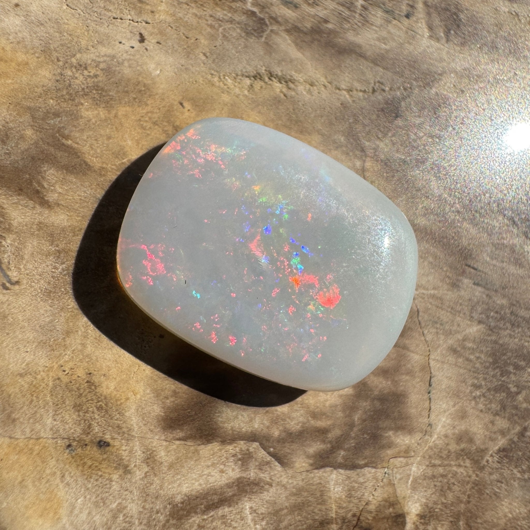 5.8ct Hand - cut Solid Coober Pedy Opal