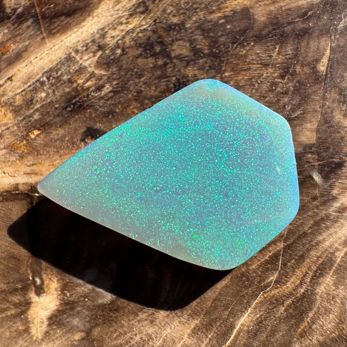 5.8ct Lightning Ridge Semi Black Opal | Solid Australian Opal | Hand-Cut