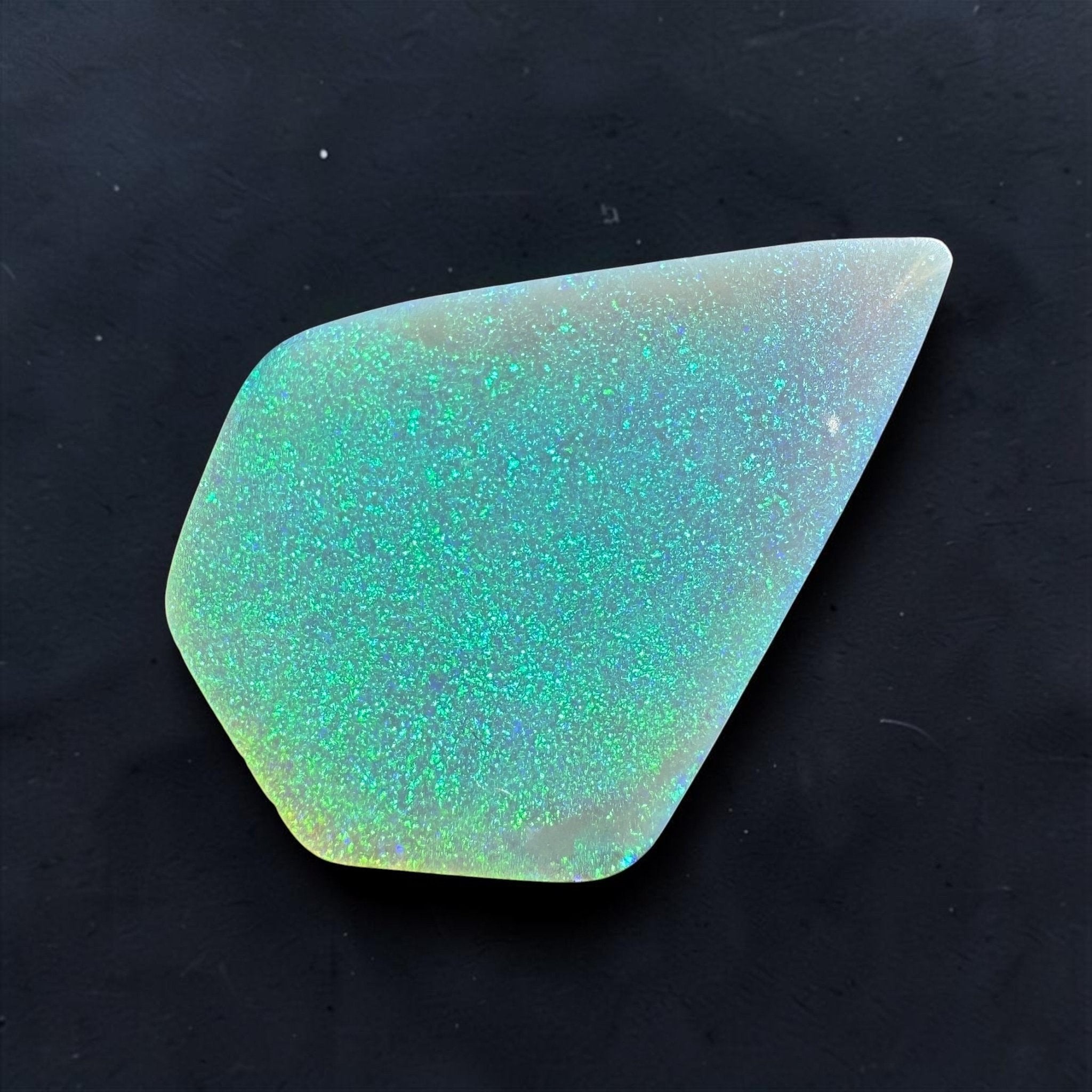5.8ct Lightning Ridge Semi Black Opal | Solid Australian Opal | Hand-Cut