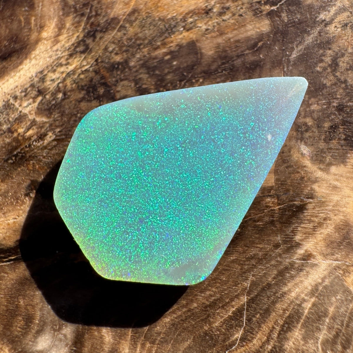 5.8ct Lightning Ridge Semi Black Opal | Solid Australian Opal | Hand-Cut