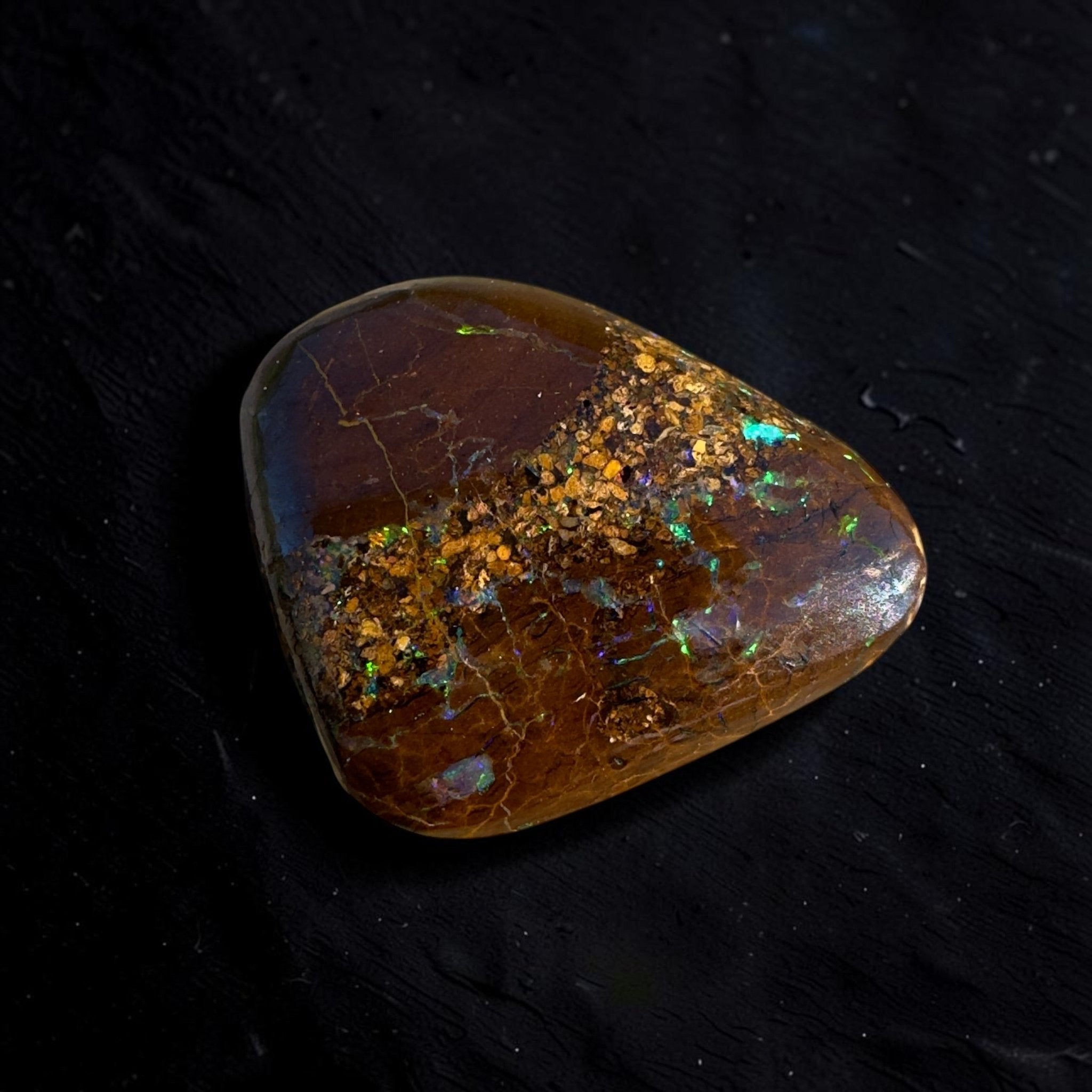 5.8ct Queensland Boulder Opal | Solid Australian Opal | Hand-Cut