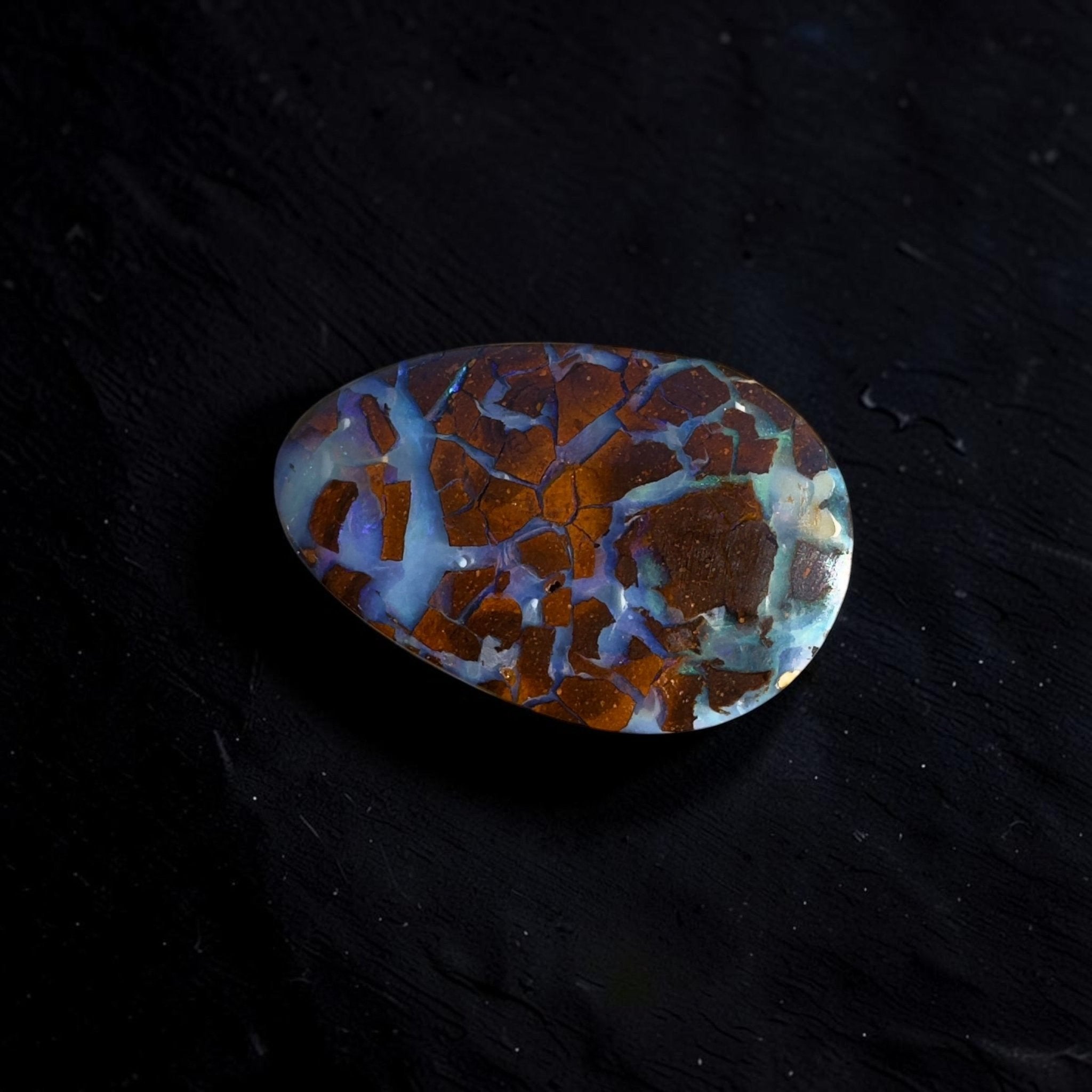 5.8ct Queensland Boulder Opal | Solid Australian Opal | Hand-Cut