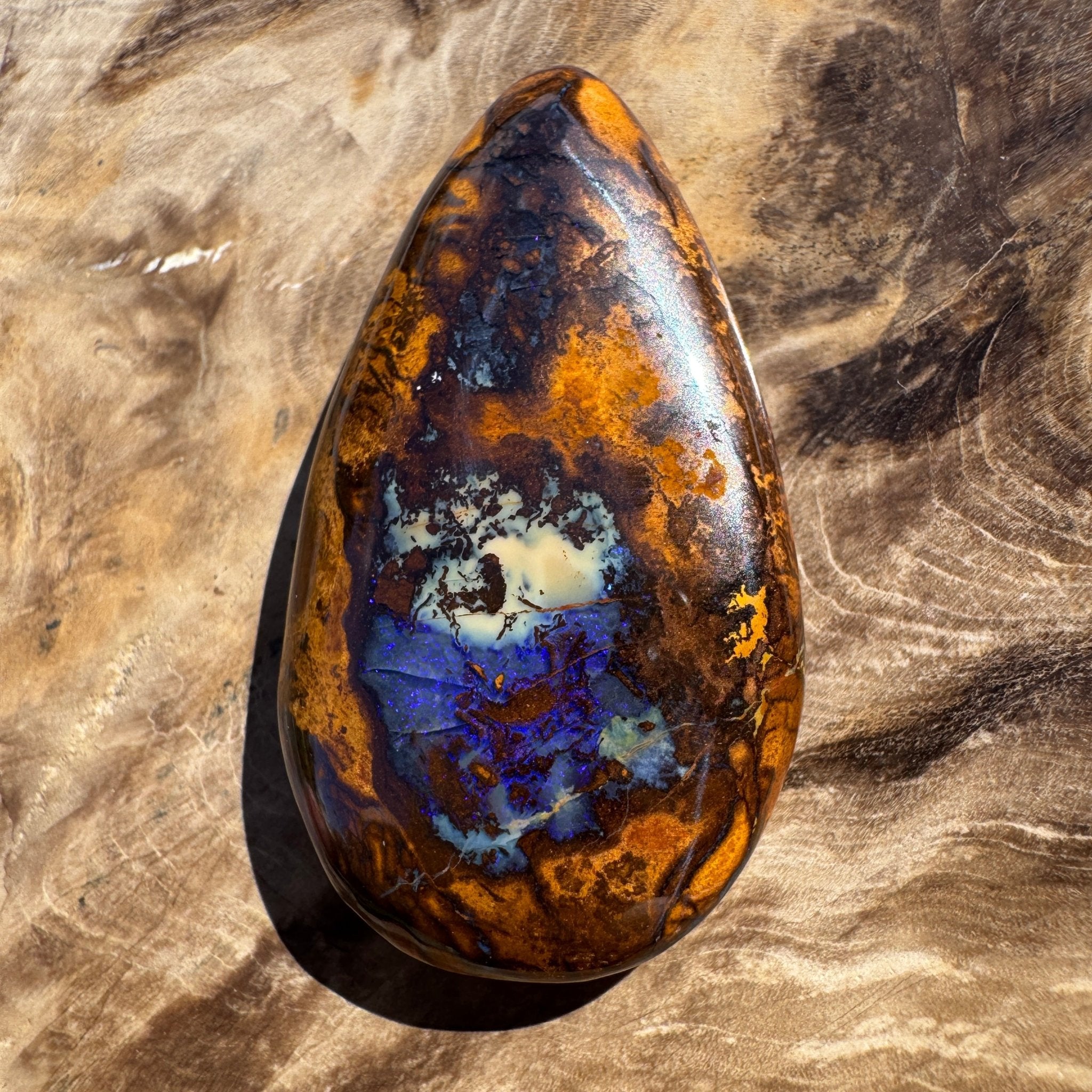 58ct Winton Queensland Boulder Opal | Solid Australian Opal | Hand-Cut