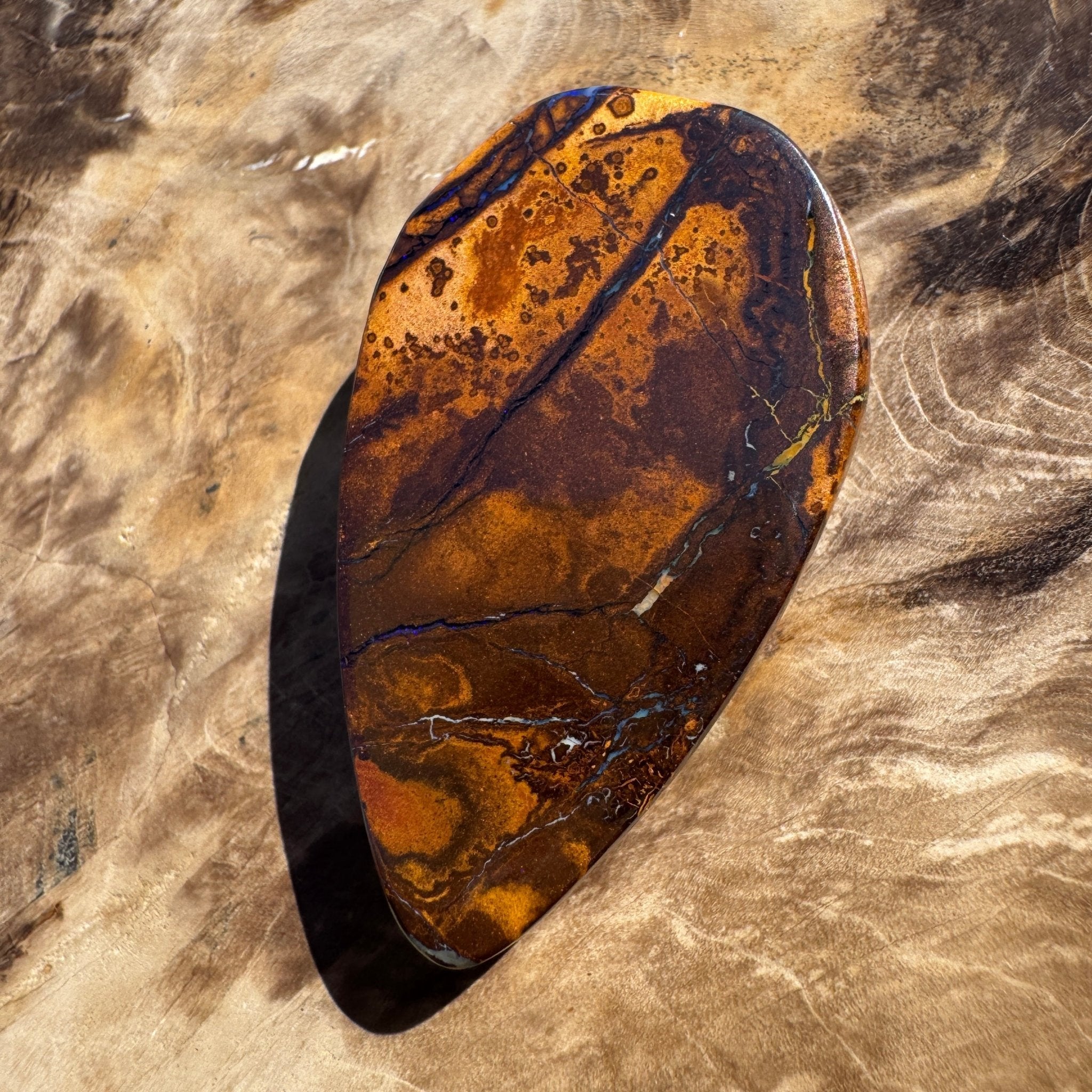 58ct Winton Queensland Boulder Opal | Solid Australian Opal | Hand-Cut