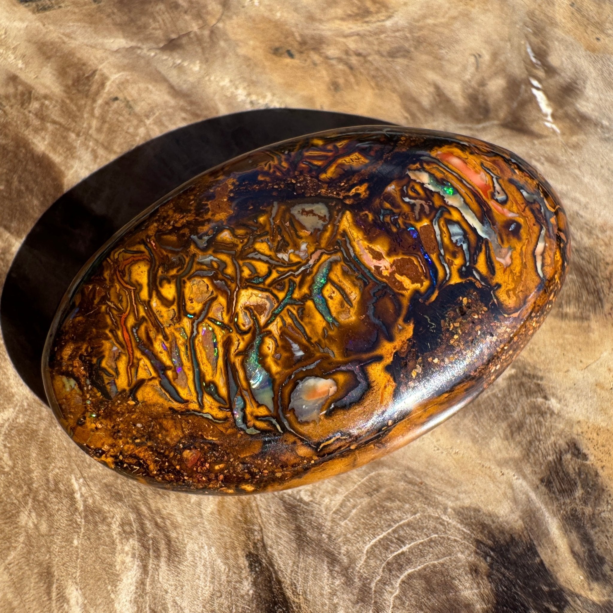 59ct Winton Queensland Boulder Opal | Solid Australian Opal | Hand-Cut