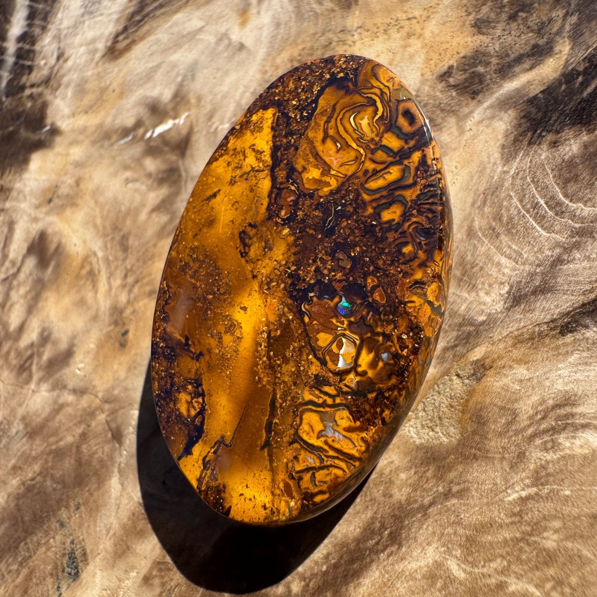 59ct Winton Queensland Boulder Opal | Solid Australian Opal | Hand-Cut