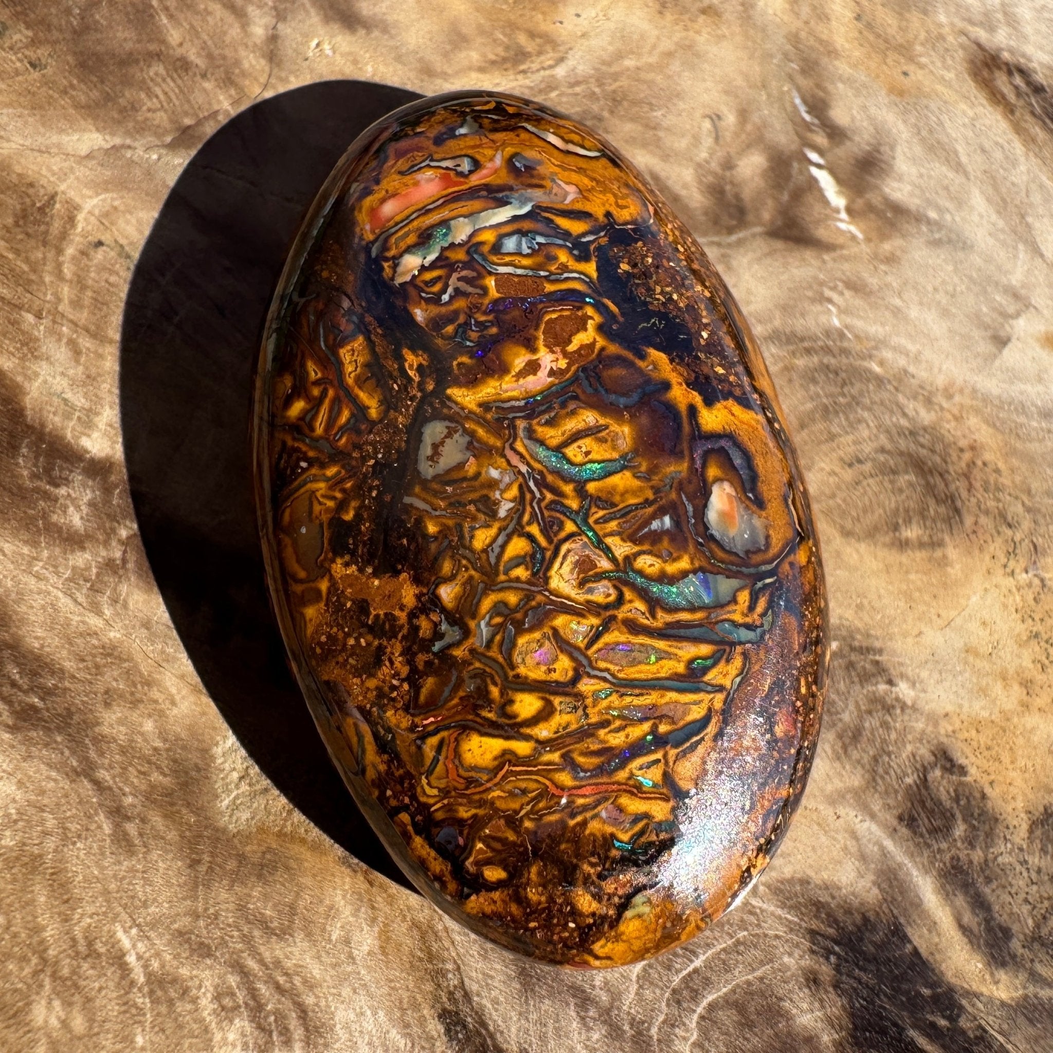 59ct Winton Queensland Boulder Opal | Solid Australian Opal | Hand-Cut