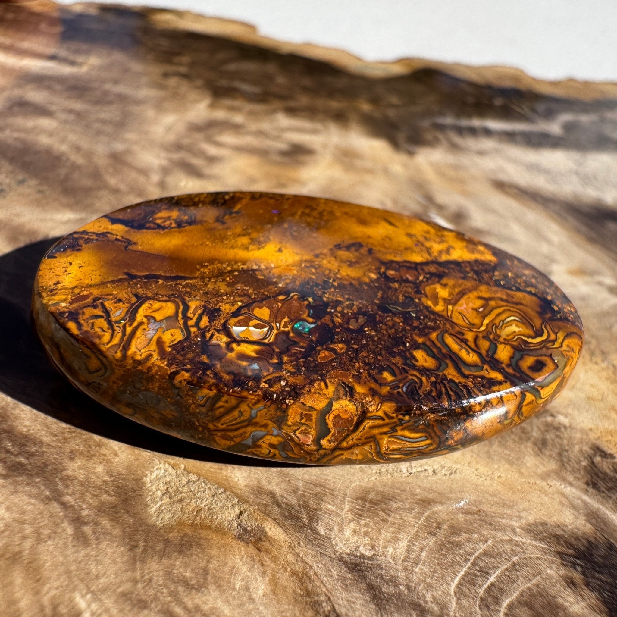 59ct Winton Queensland Boulder Opal | Solid Australian Opal | Hand-Cut