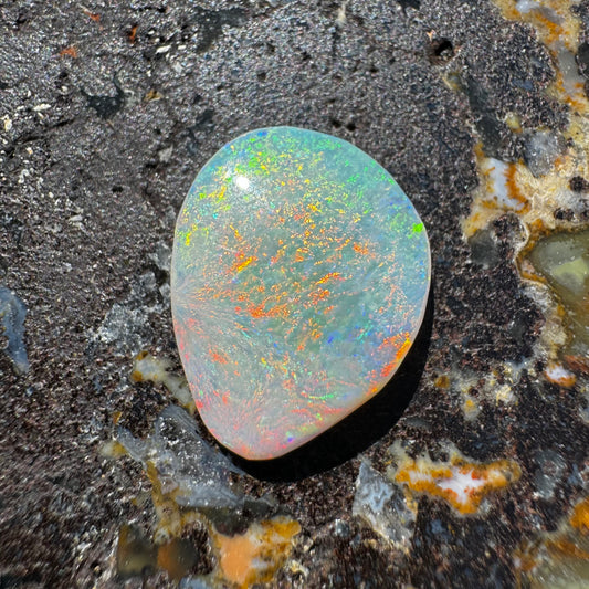 Australian Coober Pedy Opal 4.2carat Solid Hand Cut Luxury - Iona Opal Australia