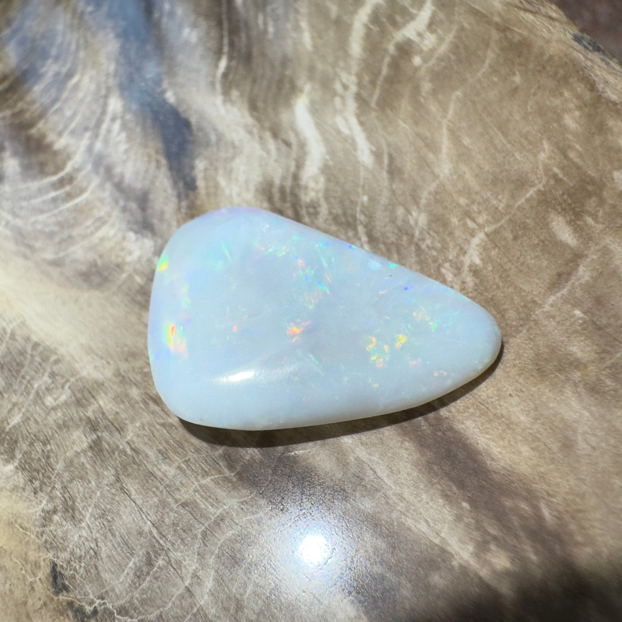 6.2ct Hand - Cut Solid Lightning Ridge Opal