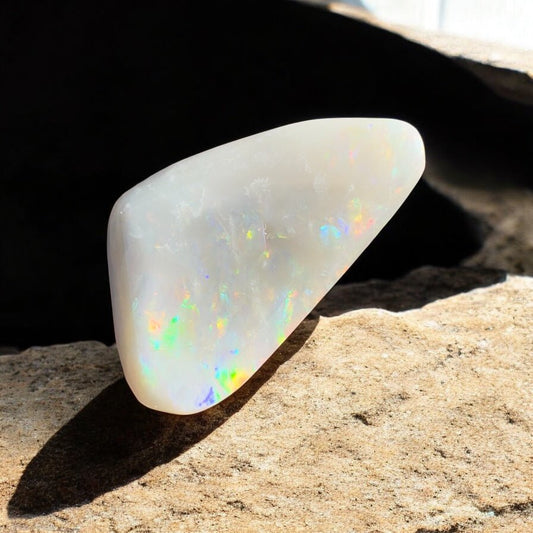 6.2ct Hand - Cut Solid Lightning Ridge Opal