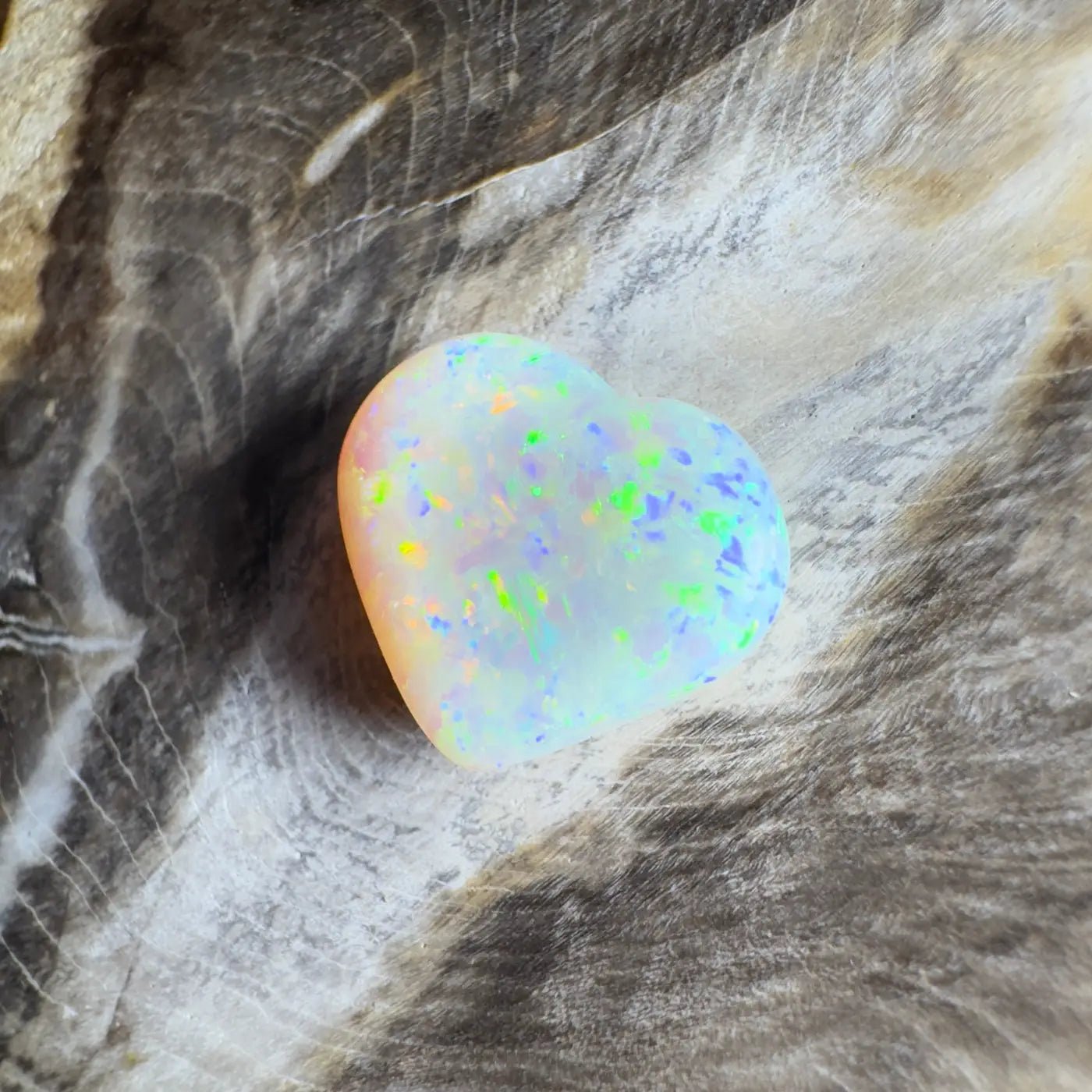 6.3ct Coober Pedy Opal Solid Hand - Cut