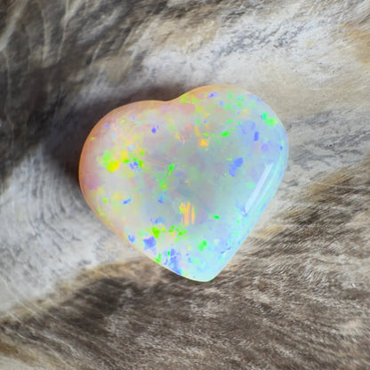 6.3ct Coober Pedy Opal Solid Hand - Cut