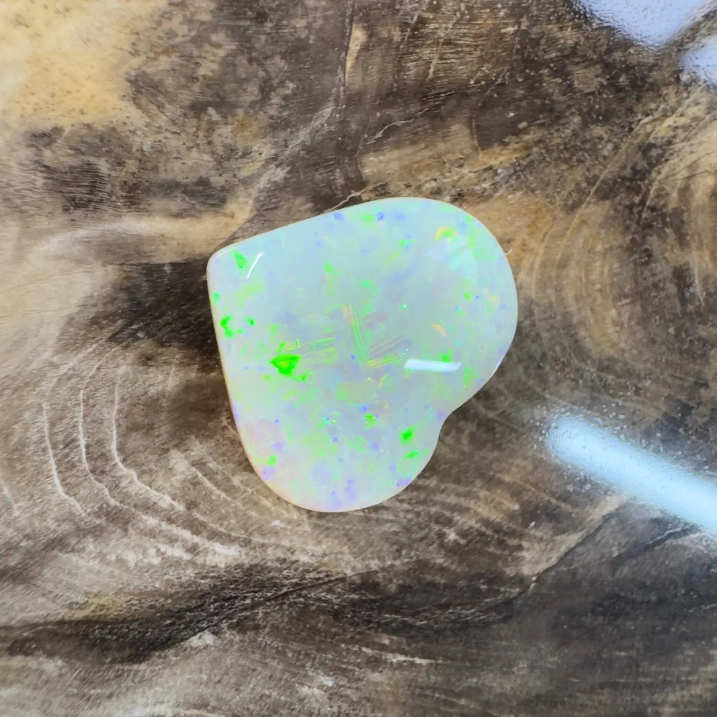 6.3ct Coober Pedy Opal Solid Hand - Cut