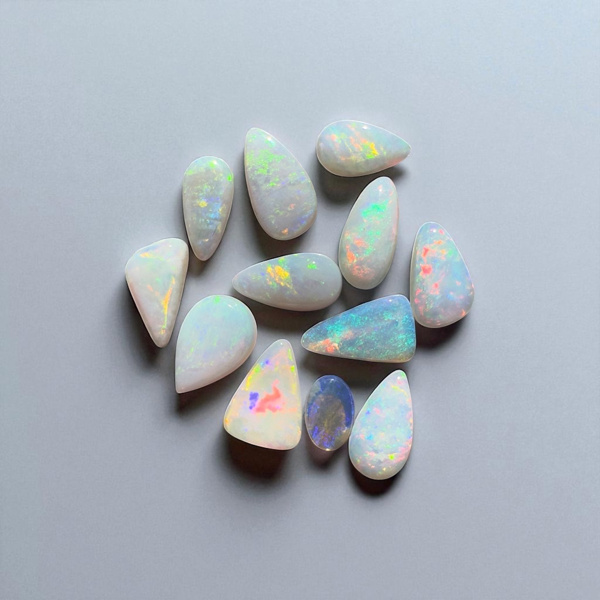 6.3CT Hand - cut Solid Australian Coober Pedy Opal Parcel