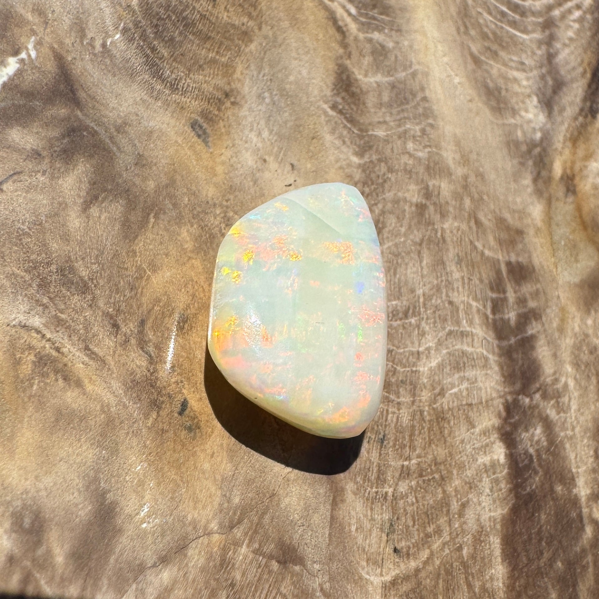 6.3ct Hand - cut Solid Coober Pedy Opal
