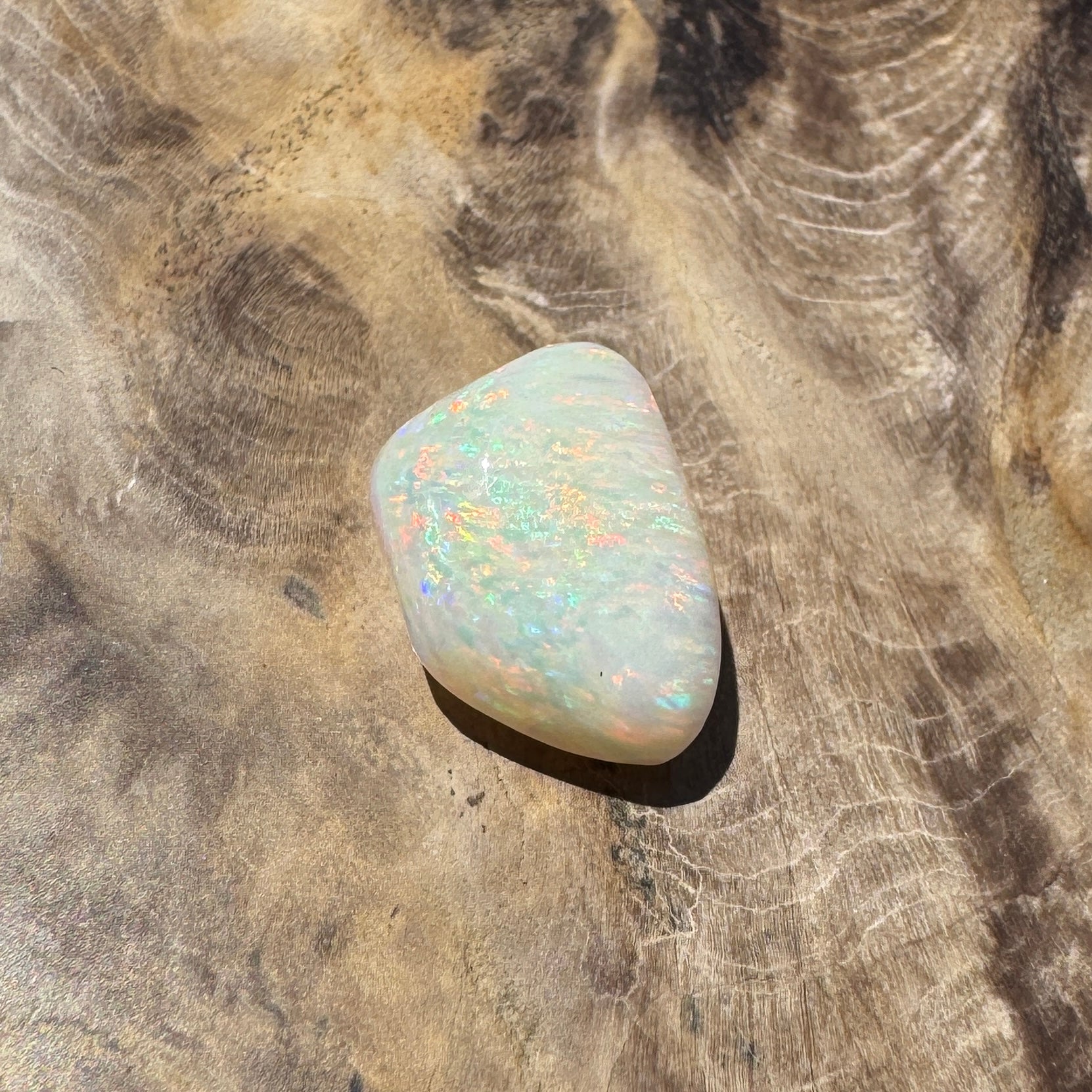 6.3ct Hand - cut Solid Coober Pedy Opal