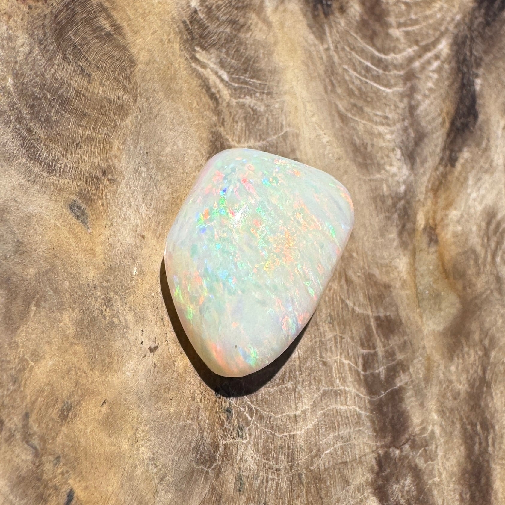 6.3ct Hand - cut Solid Coober Pedy Opal