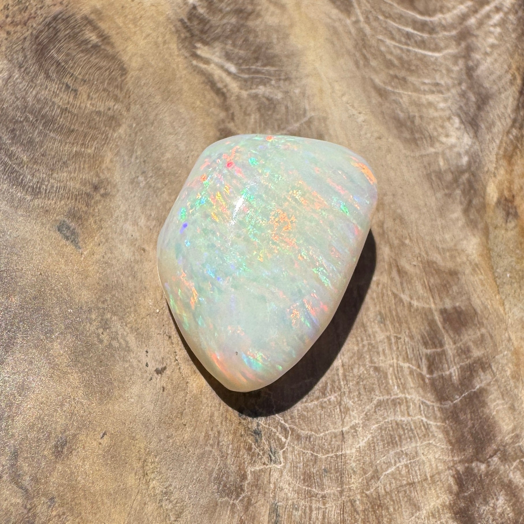 6.3ct Hand - cut Solid Coober Pedy Opal