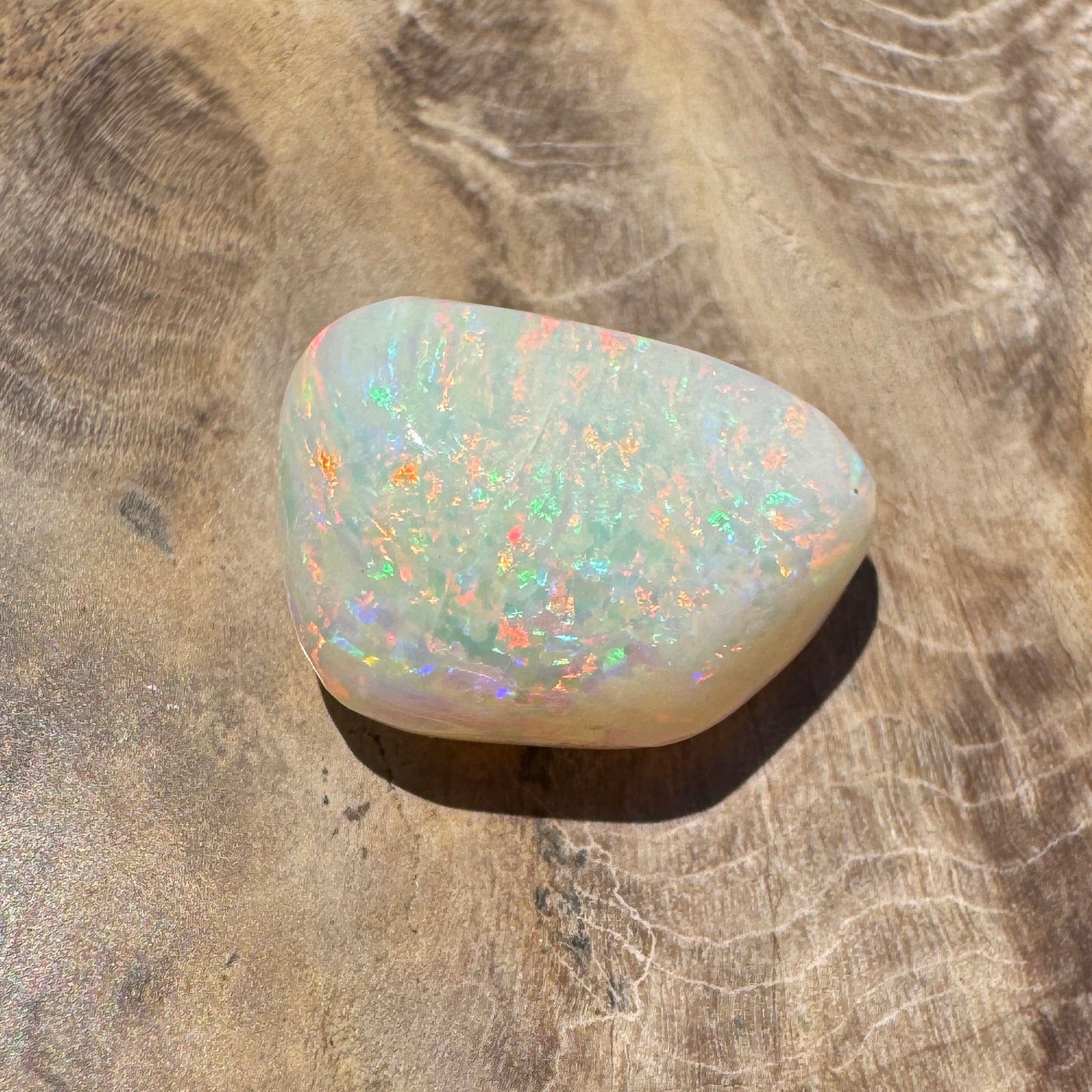 6.3ct Hand - cut Solid Coober Pedy Opal