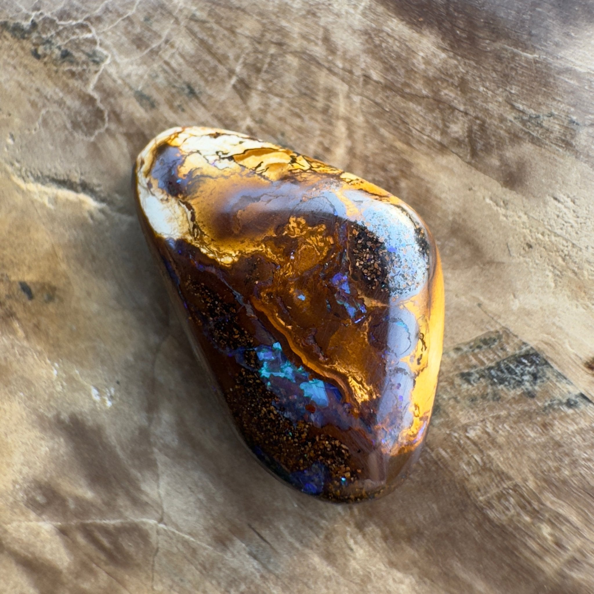 6.3ct Solid Queensland Boulder Opal