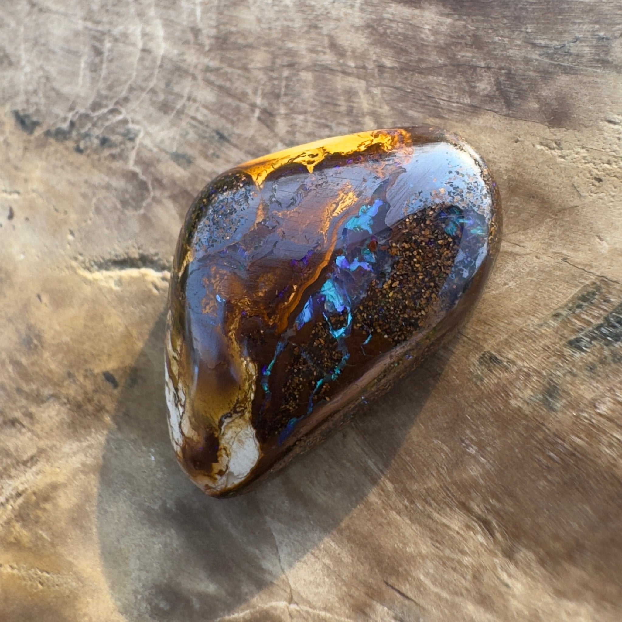 6.3ct Solid Queensland Boulder Opal