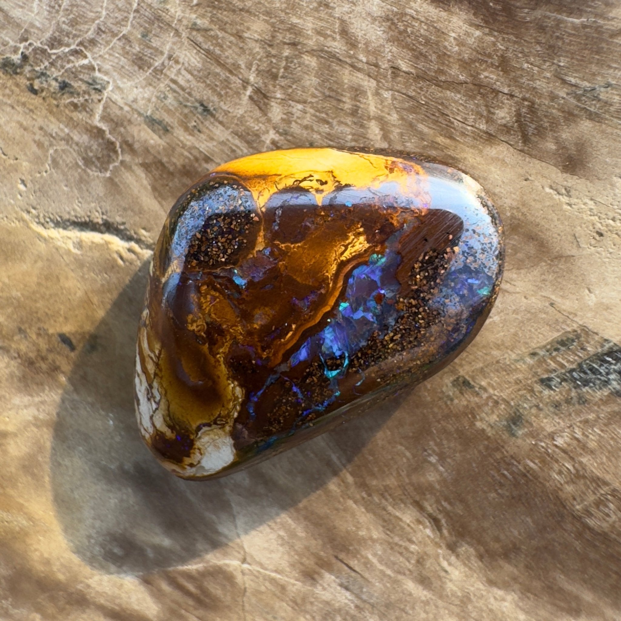 6.3ct Solid Queensland Boulder Opal
