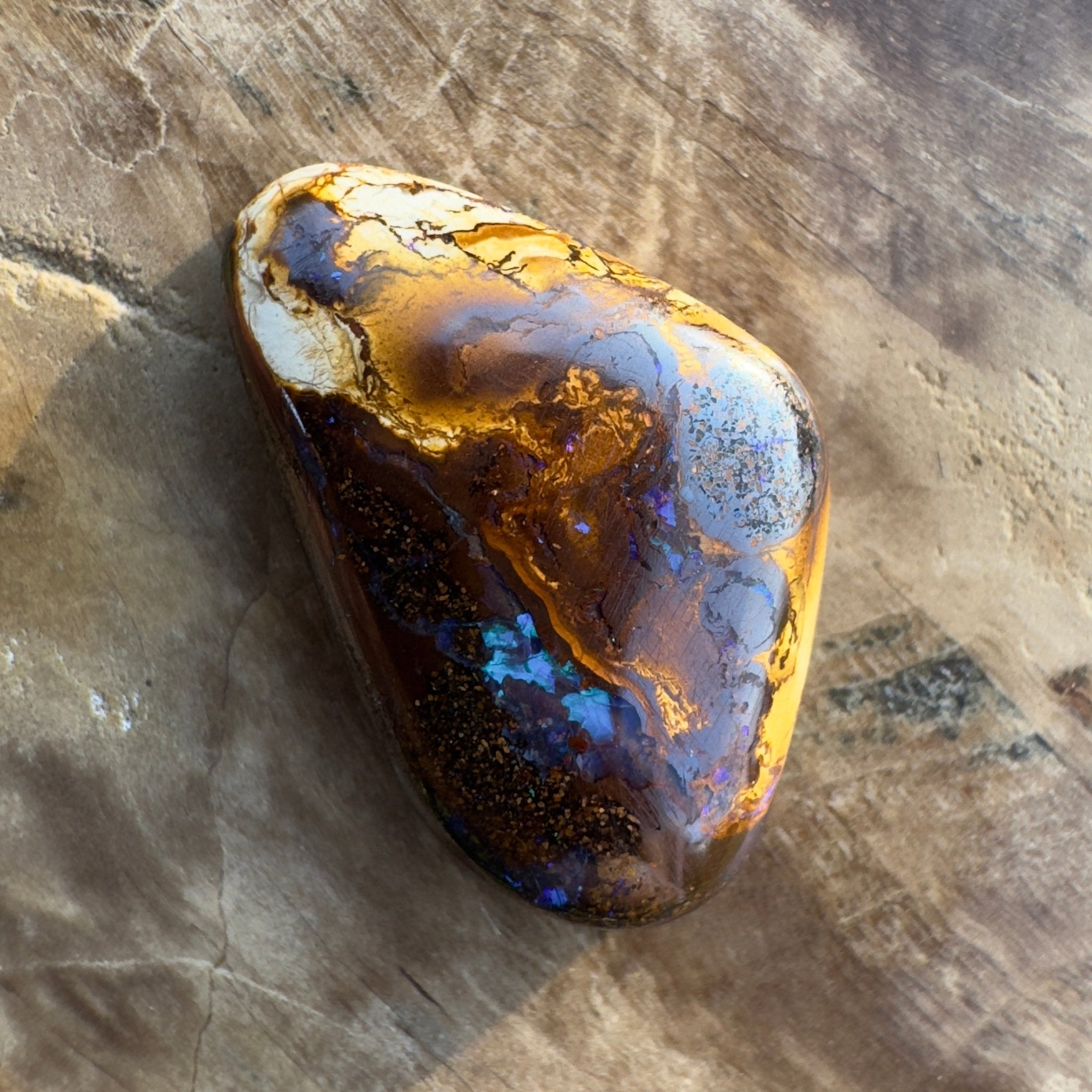 6.3ct Solid Queensland Boulder Opal