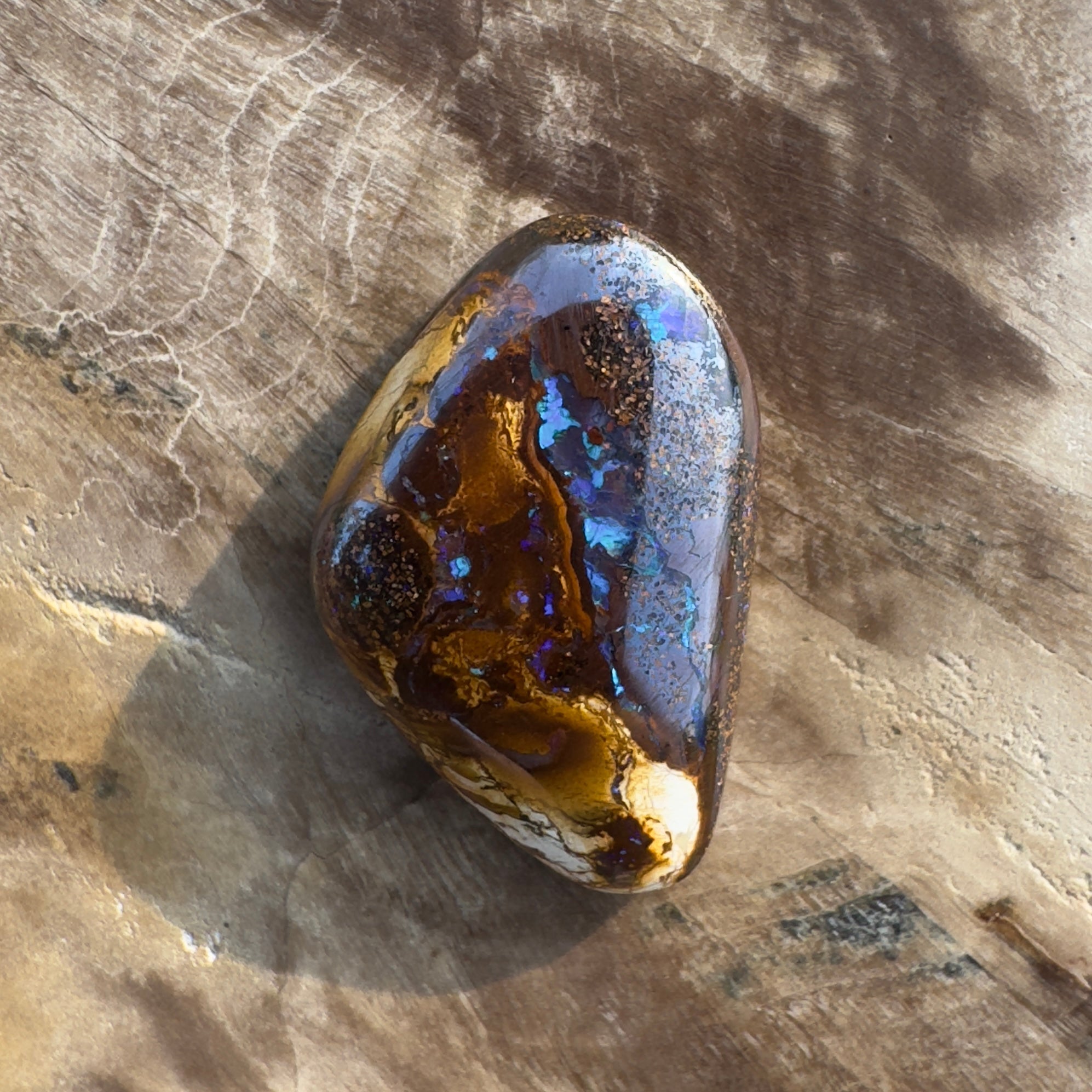6.3ct Solid Queensland Boulder Opal