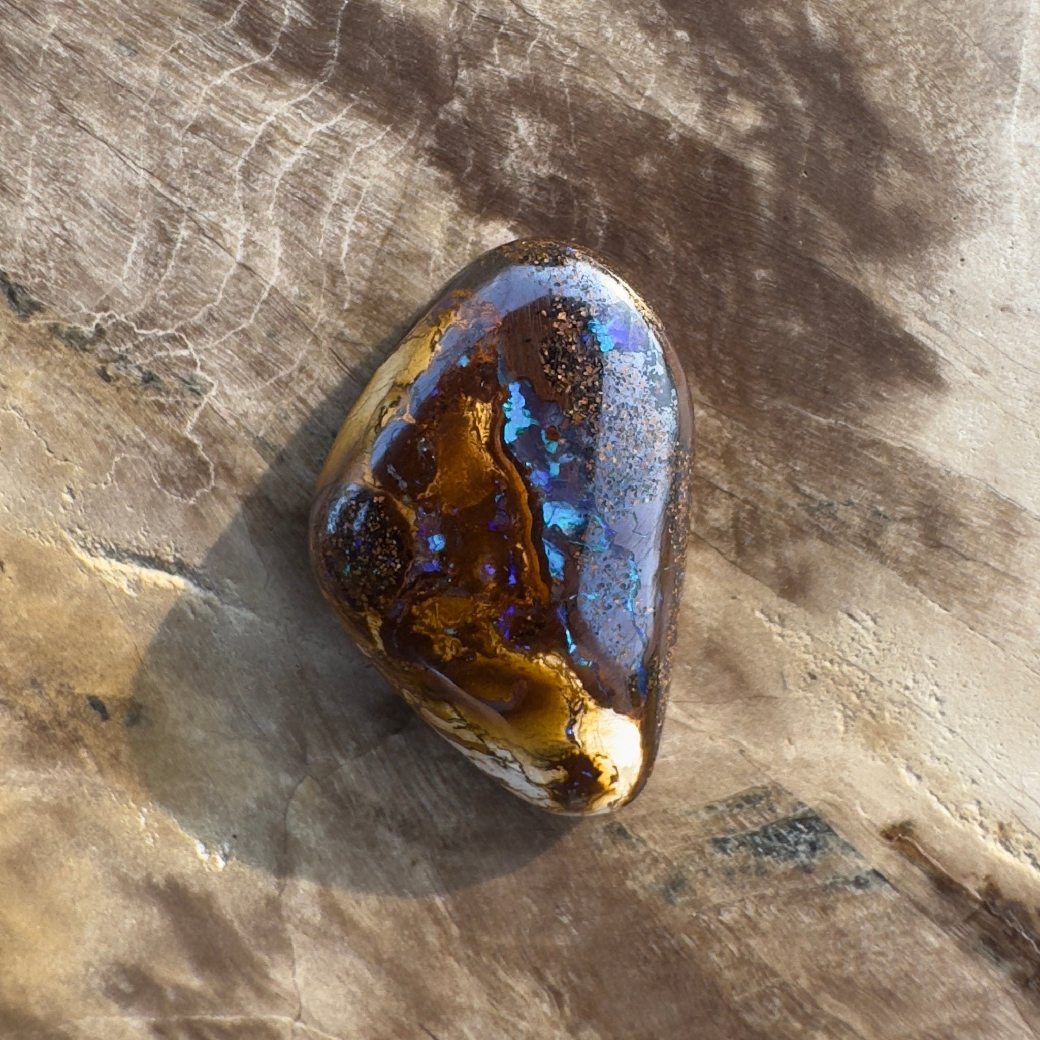 6.3ct Solid Queensland Boulder Opal