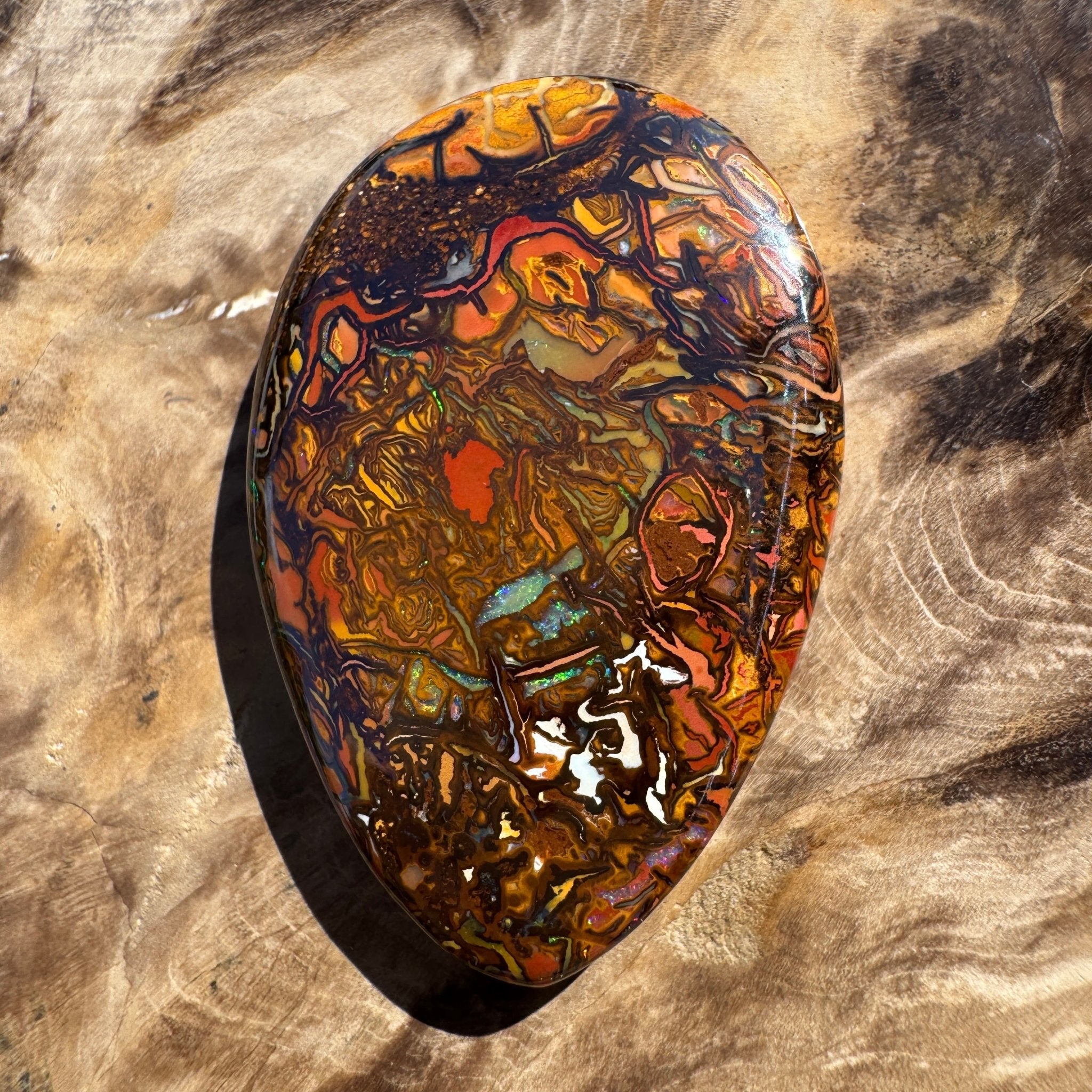 63ct Winton Queensland Boulder Opal | Solid Australian Opal | Hand-Cut
