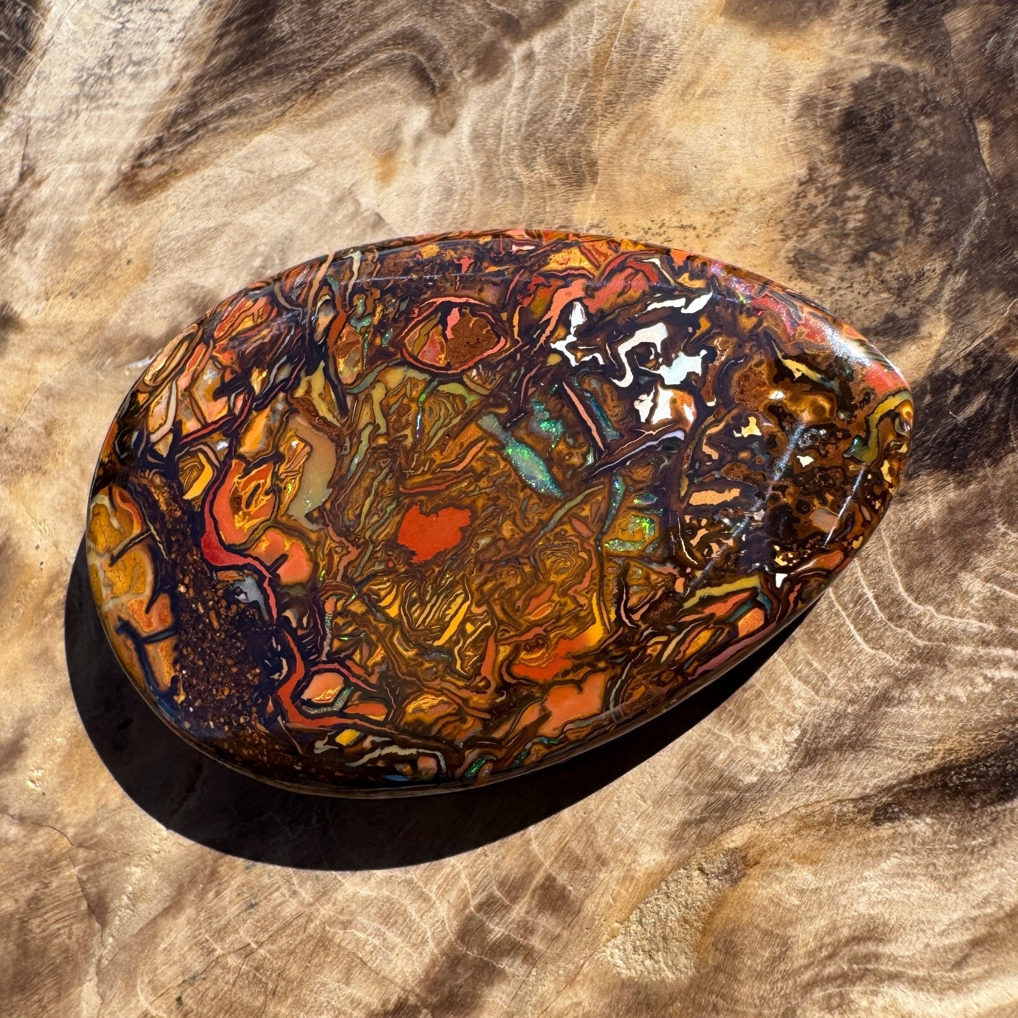 63ct Winton Queensland Boulder Opal | Solid Australian Opal | Hand-Cut