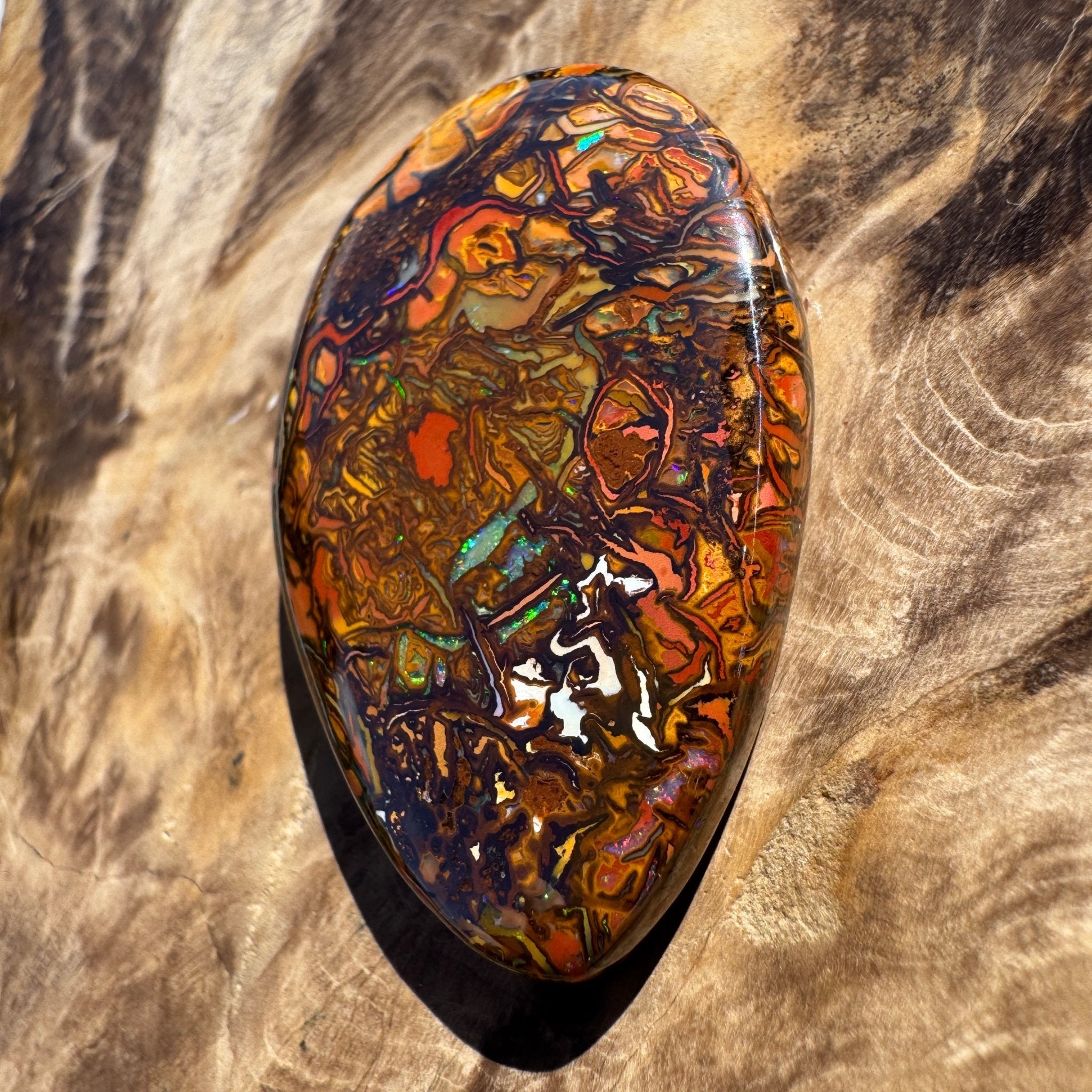 63ct Winton Queensland Boulder Opal | Solid Australian Opal | Hand-Cut