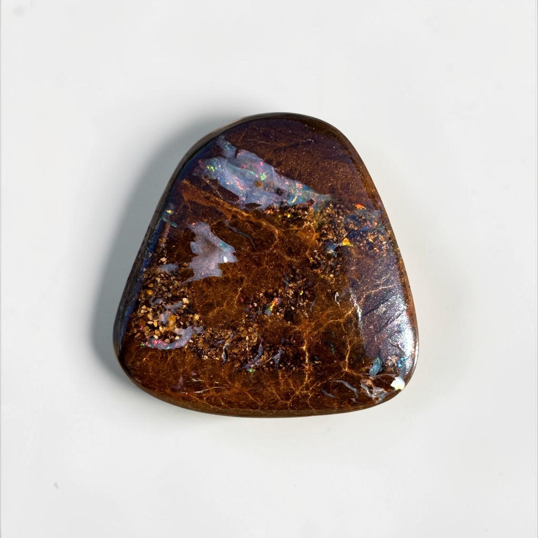 6.4ct Queensland Boulder Opal | Solid Australian Opal | Hand-Cut