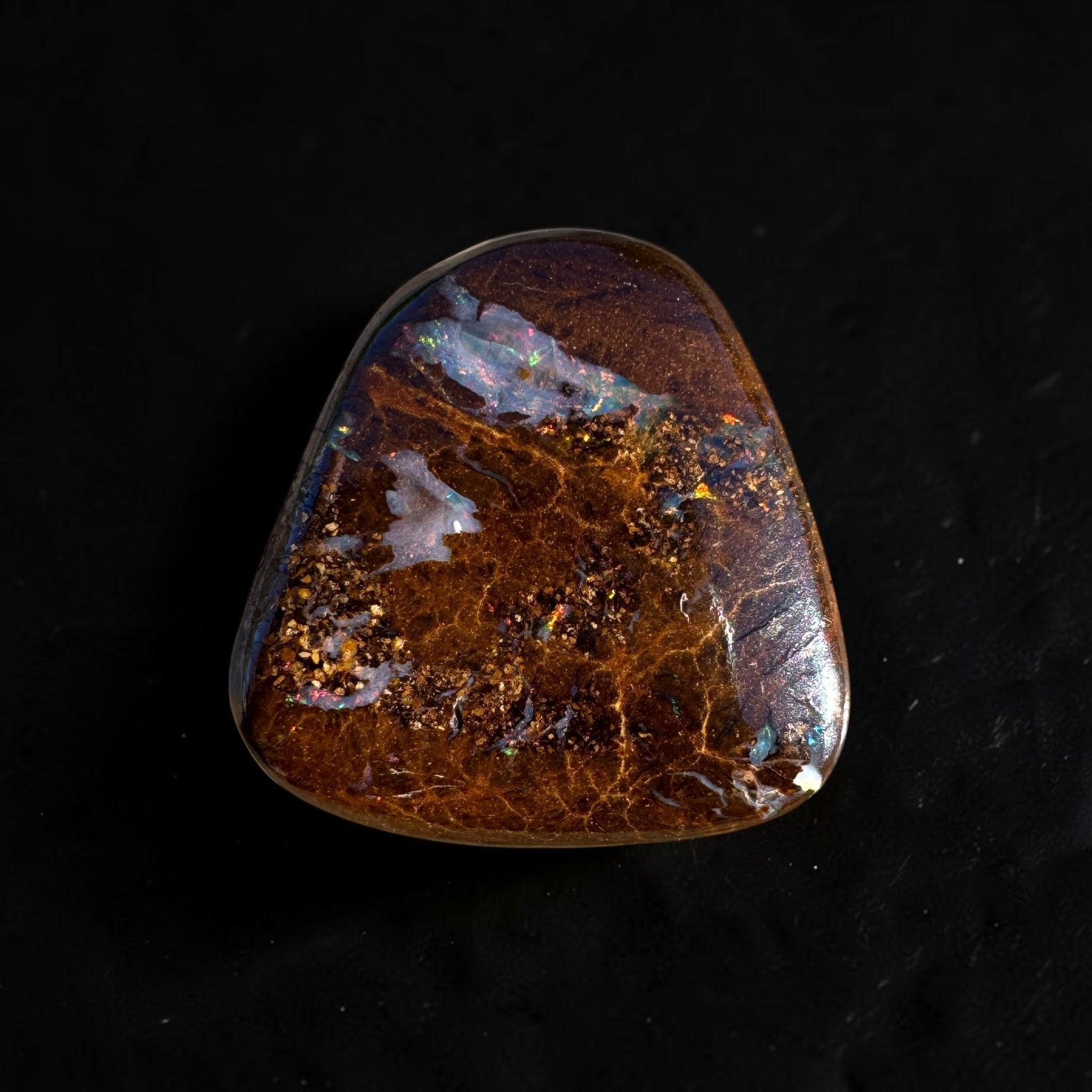 6.4ct Queensland Boulder Opal | Solid Australian Opal | Hand-Cut