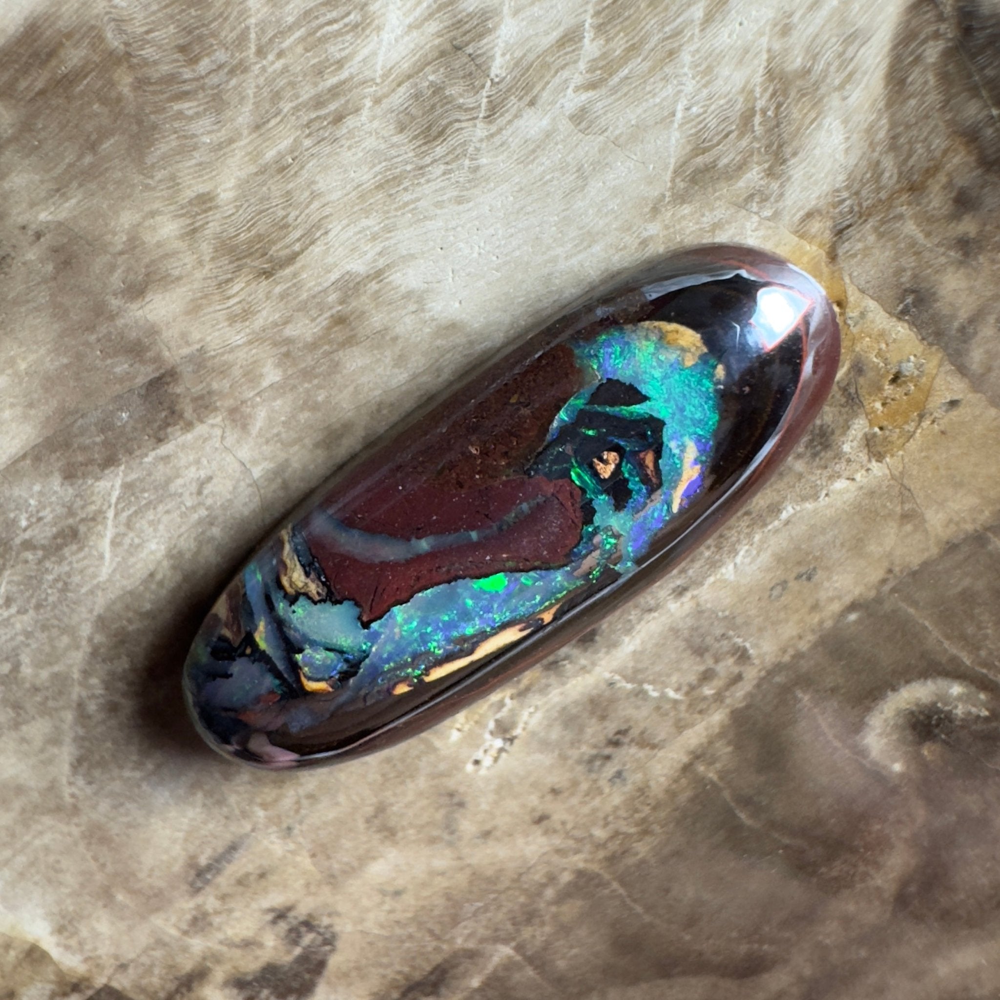 6.4ct Solid Queensland Boulder Opal